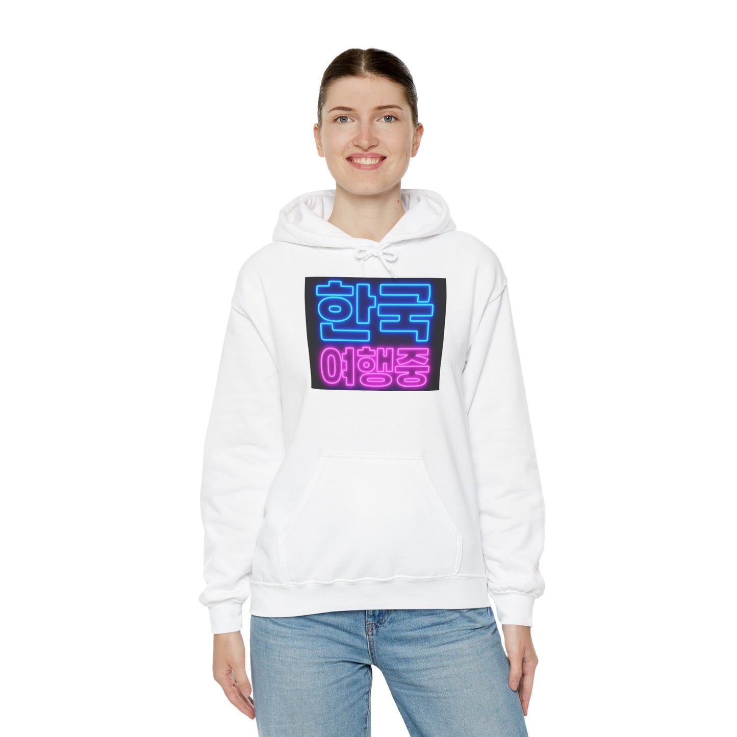 (US) Korea Trip Heavy Blend Hooded Sweatshirt