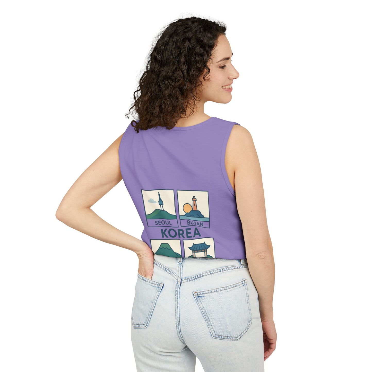 Korea World Travel Tank Top - Vacation Wear
