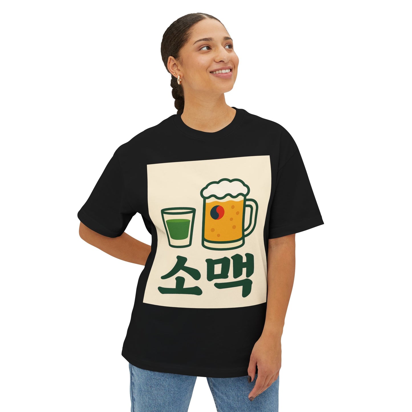 Korea Somac Tee - Oversized Summer Vibes