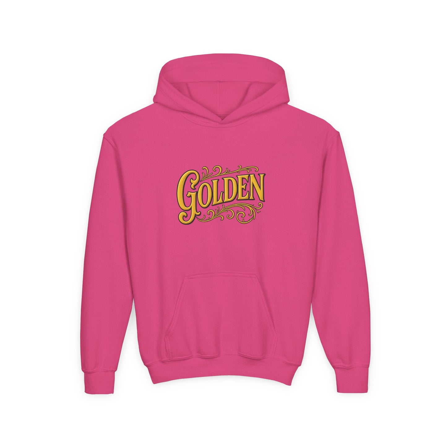 Golden K-Pop Youth Hoodie - Music Lover Gift