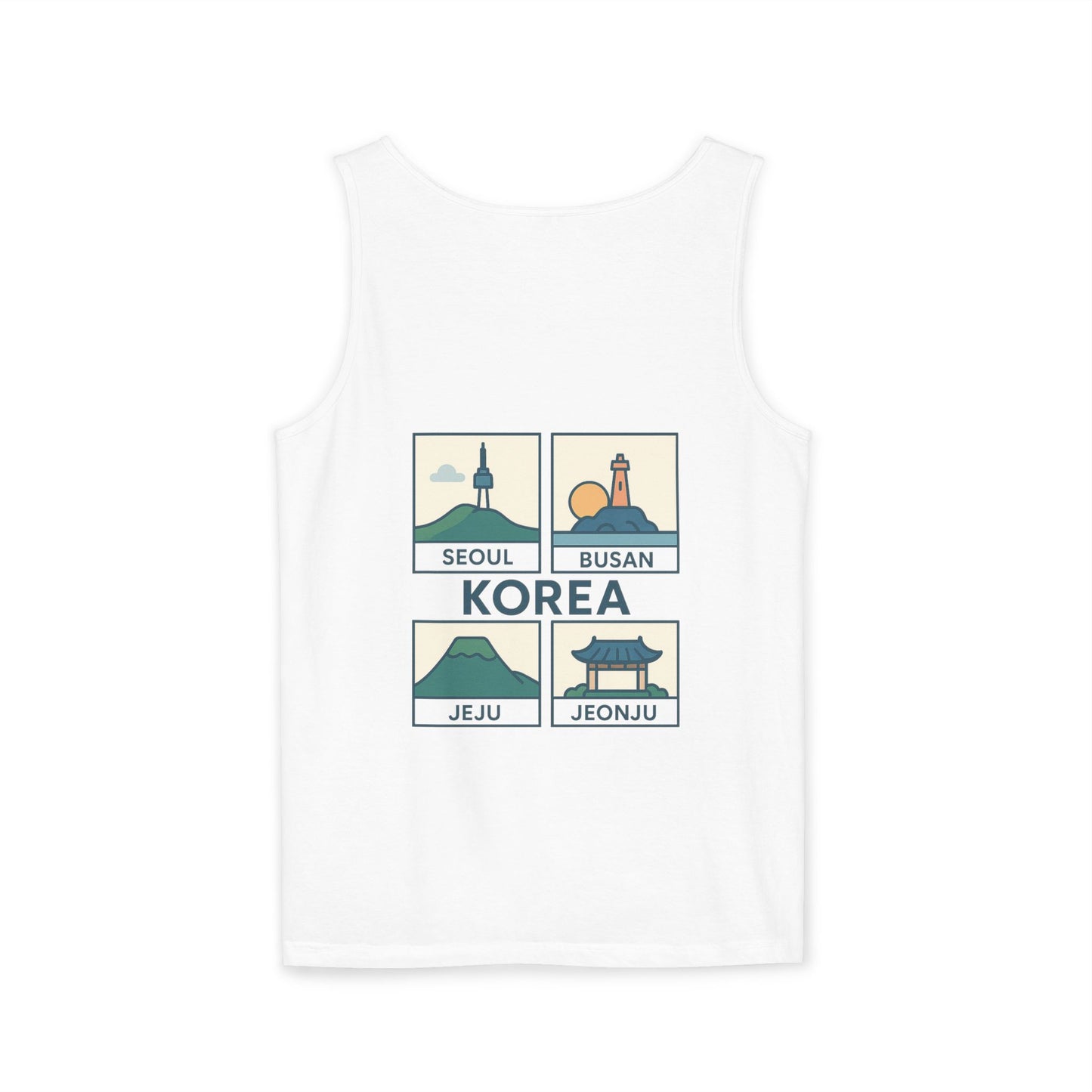 Korea World Travel Tank Top - Vacation Wear