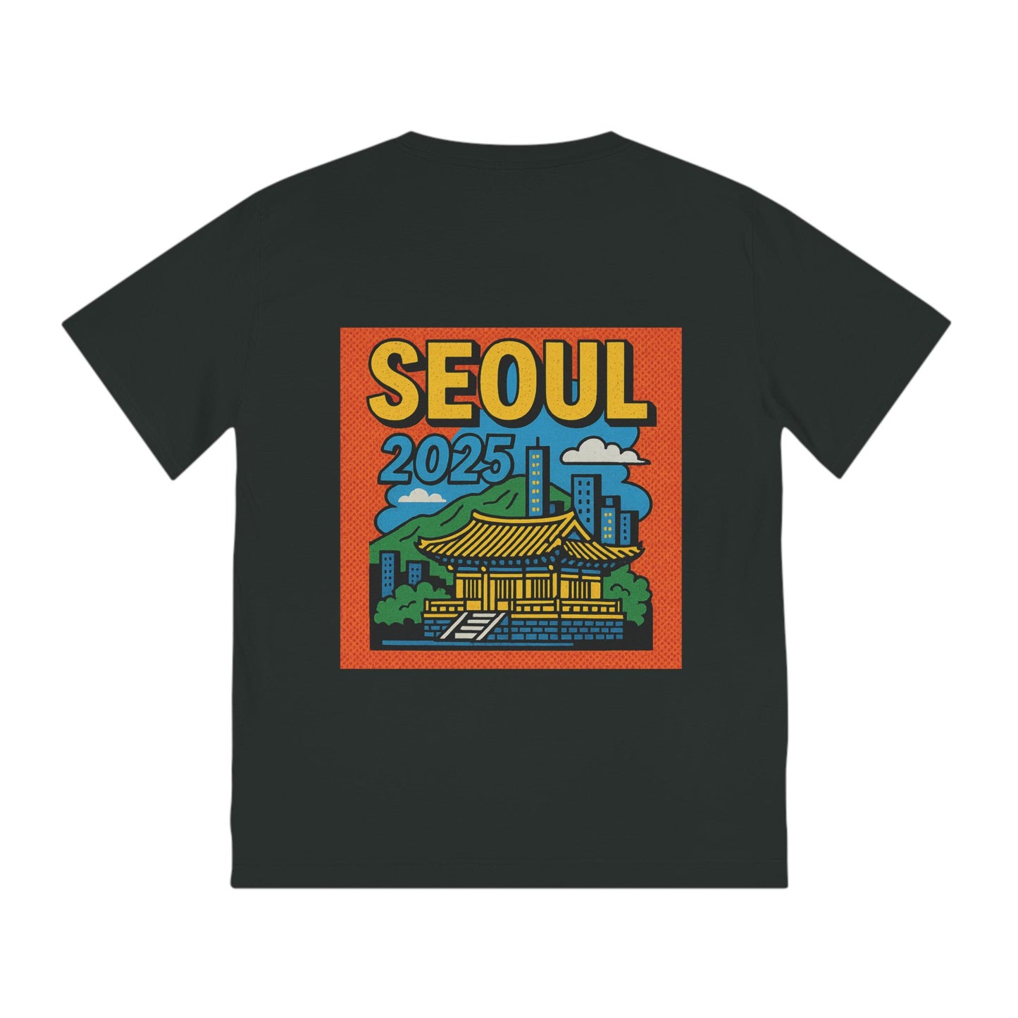 Retro Seoul 2025 Rocker T-Shirt, Unisex Graphic Tee, Music Festival Shirt, Travel Souvenir Tee, Vintage Style Clothing, Gift for Travelers