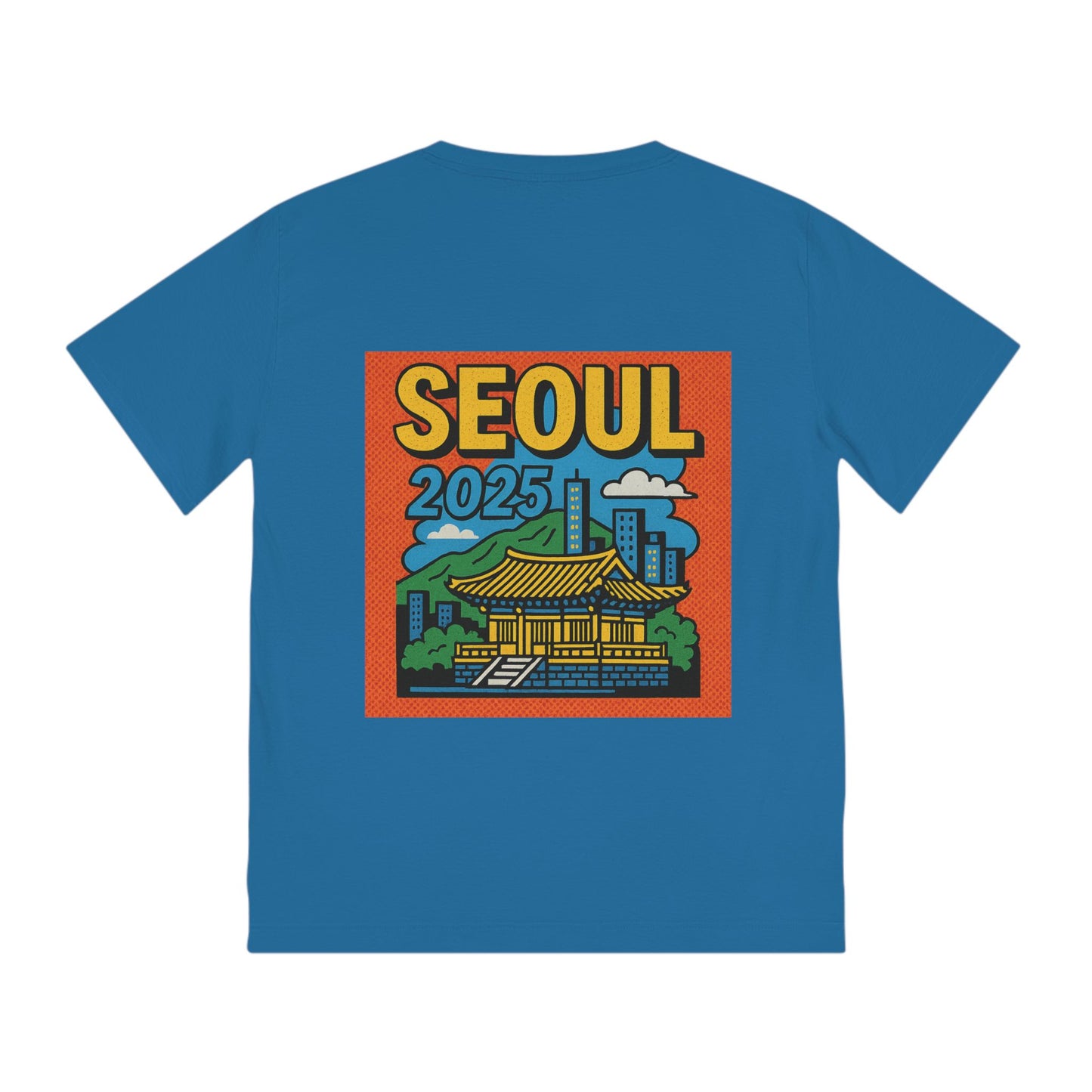 Retro Seoul 2025 Rocker T-Shirt, Unisex Graphic Tee, Music Festival Shirt, Travel Souvenir Tee, Vintage Style Clothing, Gift for Travelers