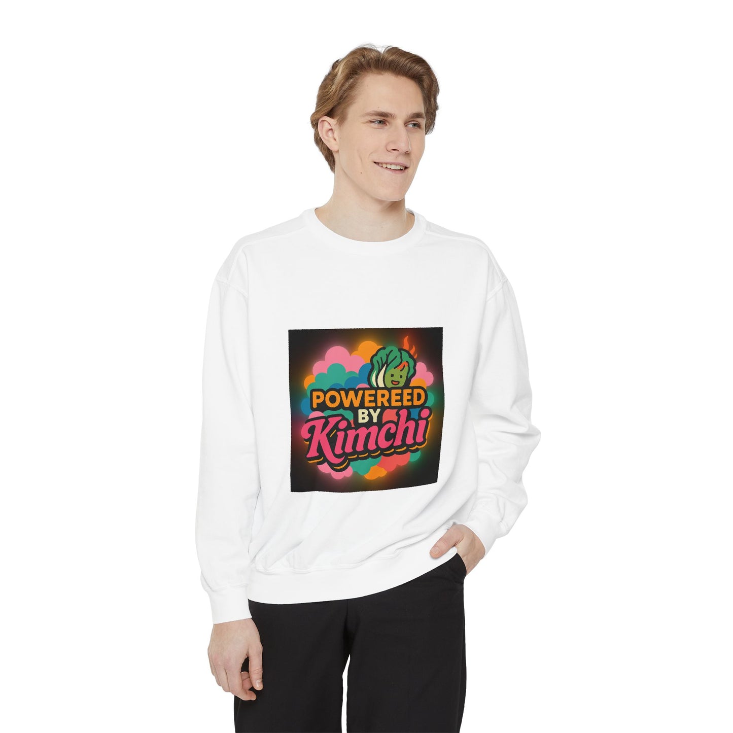(US) Kimchi Powered Unisex Sweatshirt - Vegan Gift