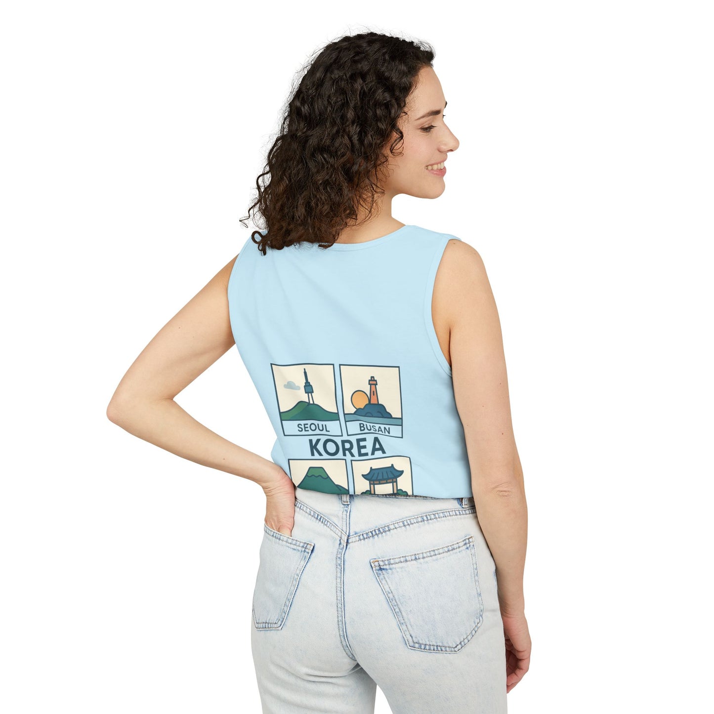 Korea World Travel Tank Top - Vacation Wear