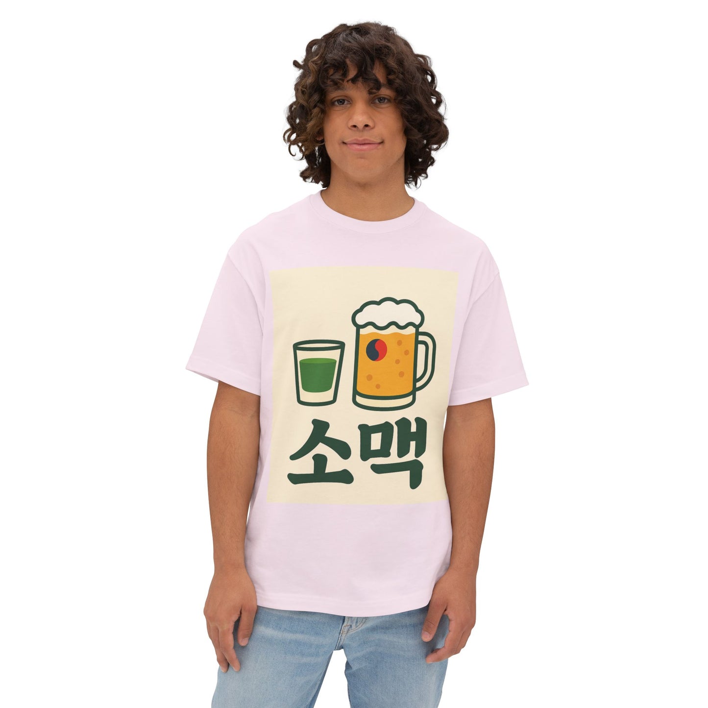 Korea Somac Tee - Oversized Summer Vibes