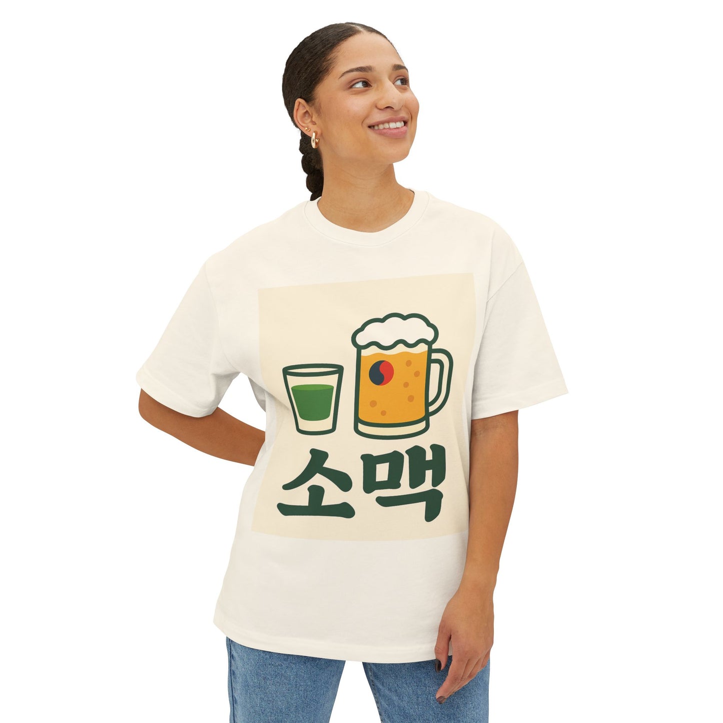 Korea Somac Tee - Oversized Summer Vibes
