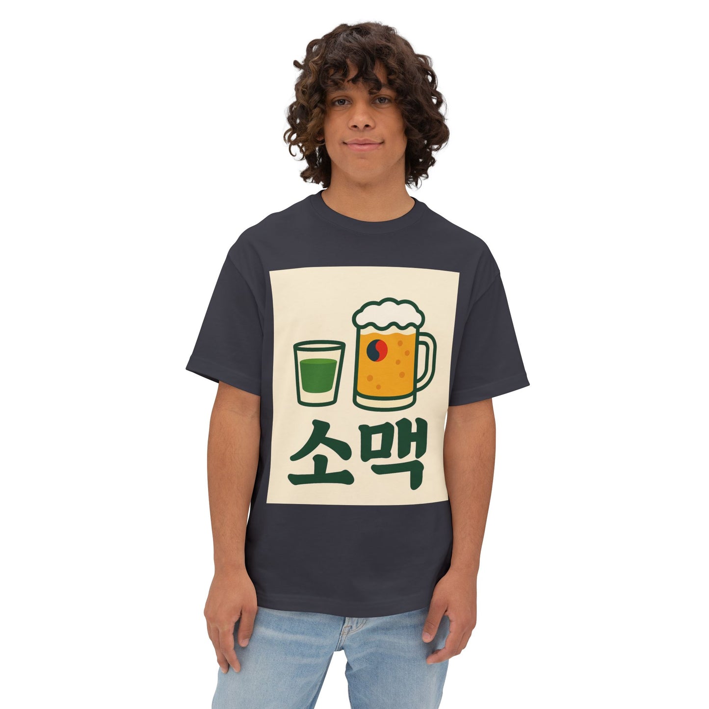 Korea Somac Tee - Oversized Summer Vibes