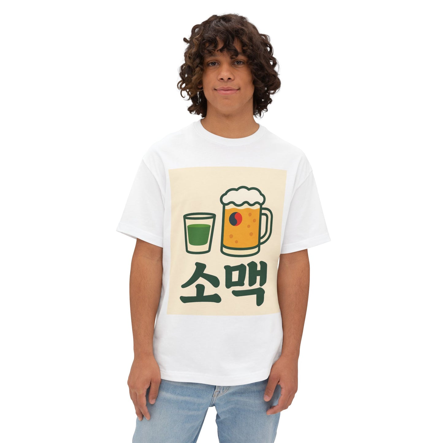 Korea Somac Tee - Oversized Summer Vibes