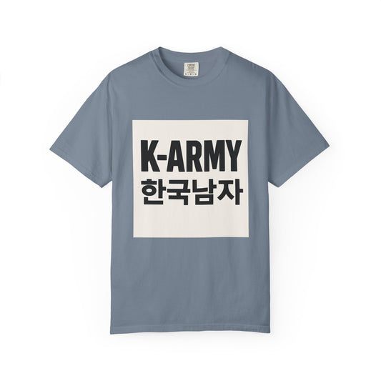 K-ARMY Unisex Garment-Dyed T-Shirt
