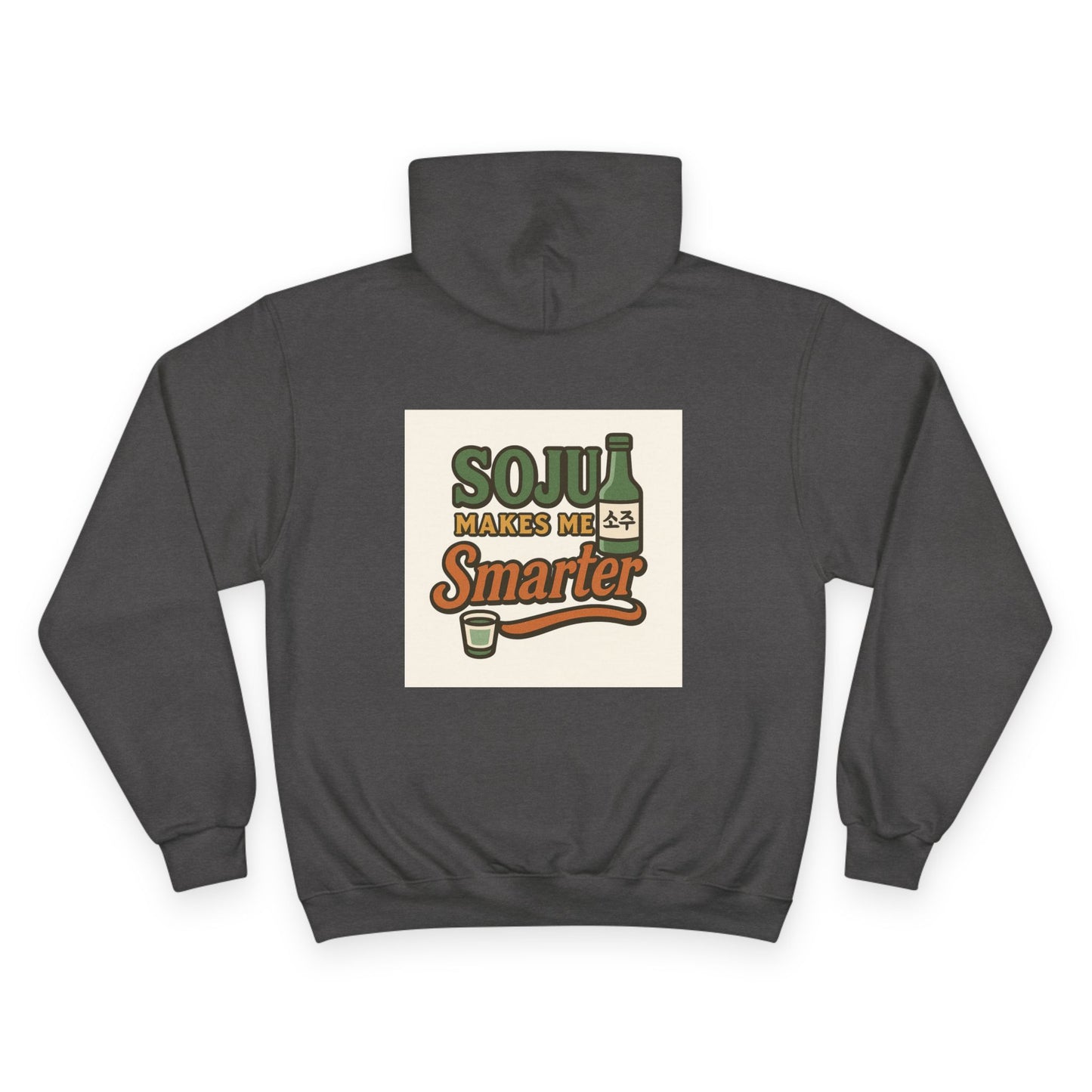 (US) Soju Makes Me Smarter Hoodie - Drink Enthusiast