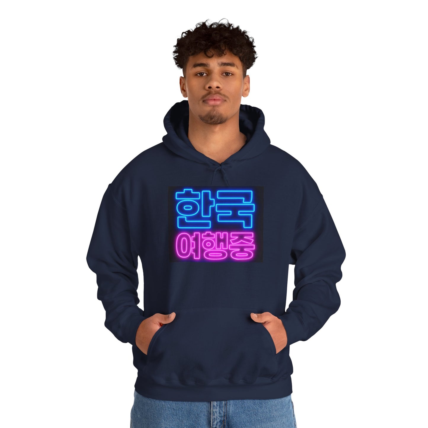 (US) Korea Trip Heavy Blend Hooded Sweatshirt