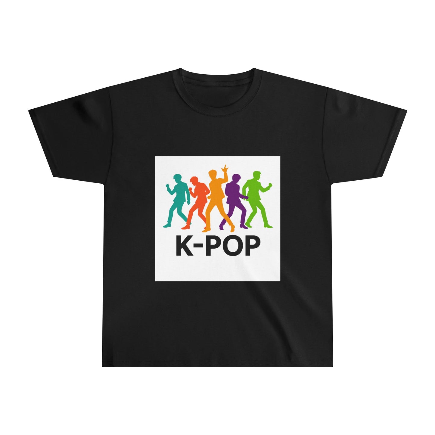 K-Pop Youth T-Shirt for Music Lovers | Trendy Dance Tee, Gift for Fans, Concert Wear, Fun Graphic Tee, Youth Apparel