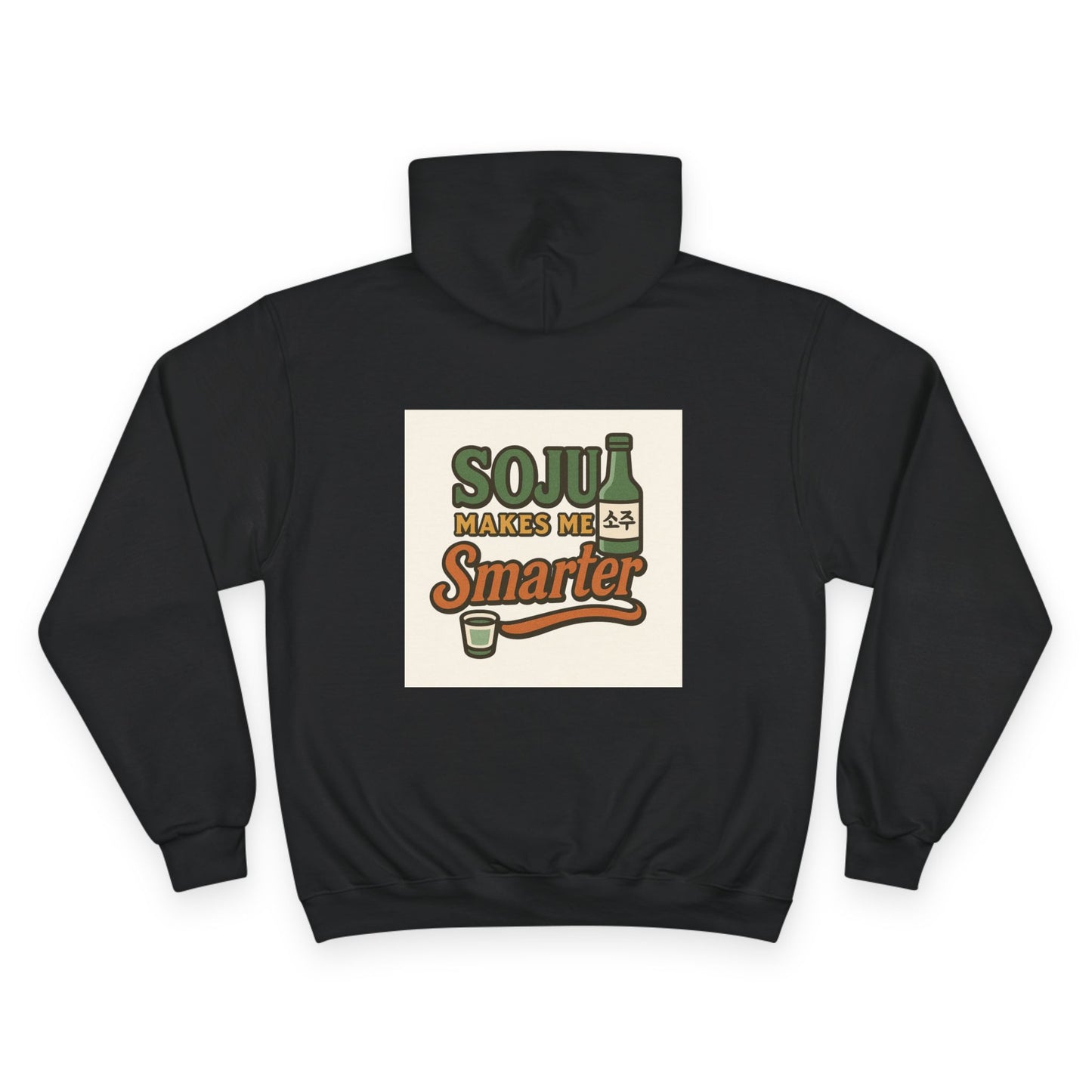 (US) Soju Makes Me Smarter Hoodie - Drink Enthusiast