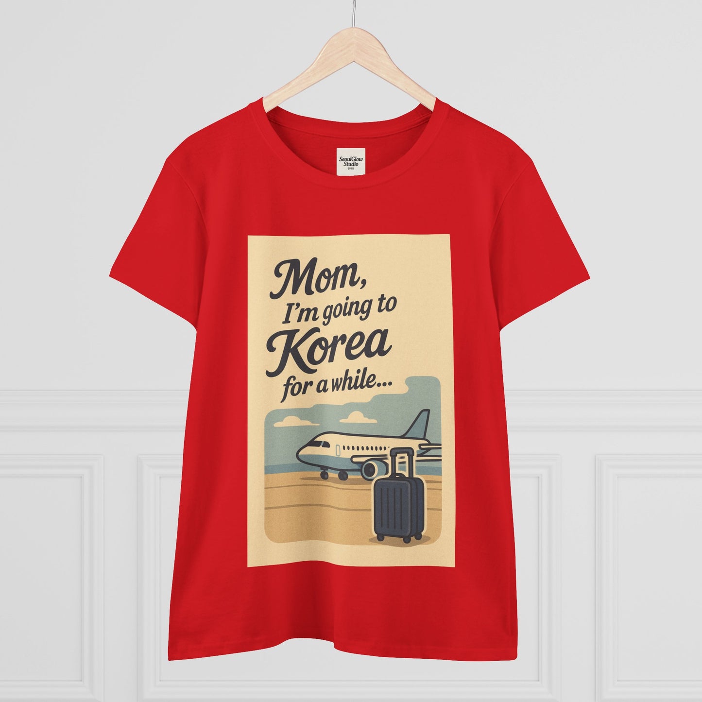 Mom I'm Going to Korea Travel Women's Tee
