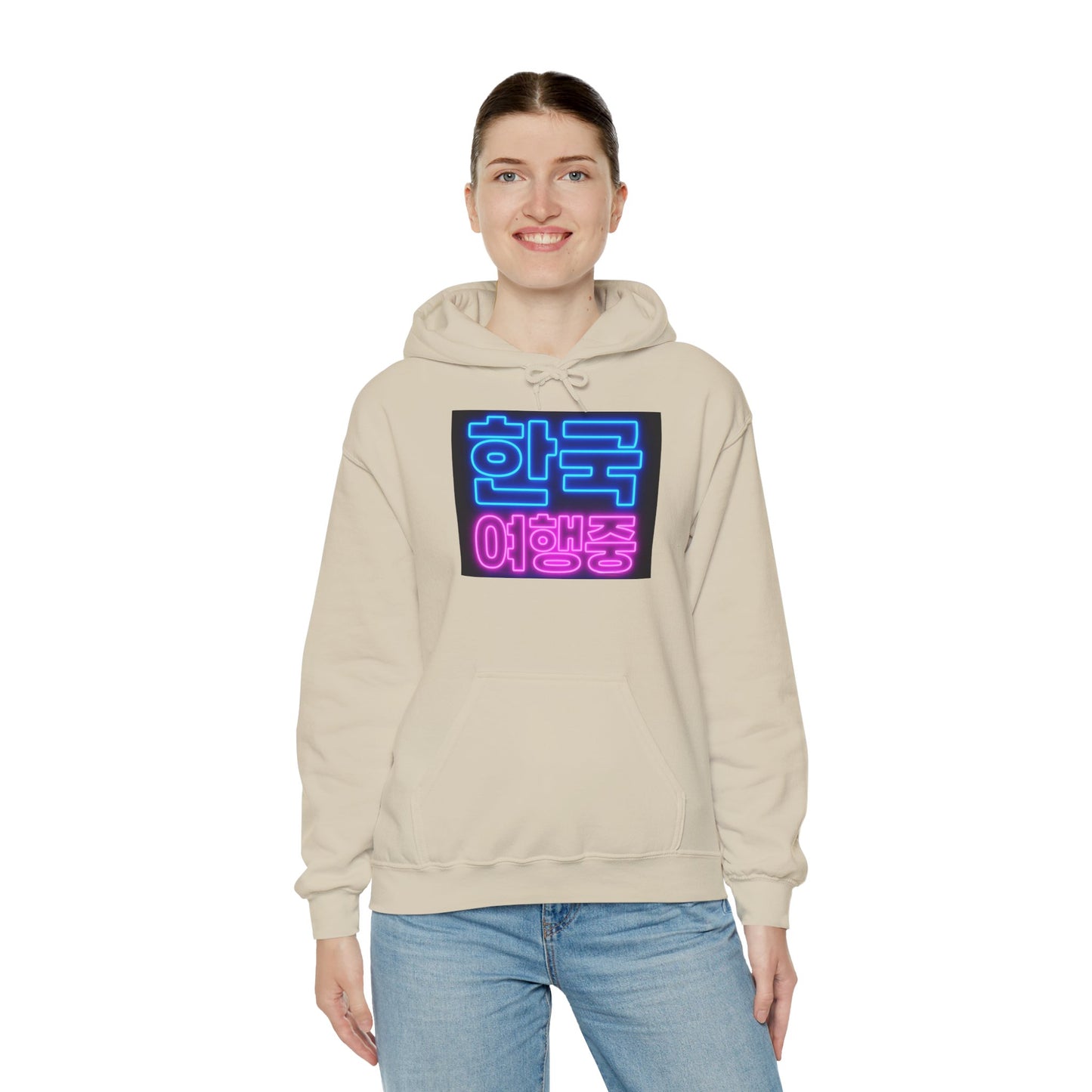 (US) Korea Trip Heavy Blend Hooded Sweatshirt