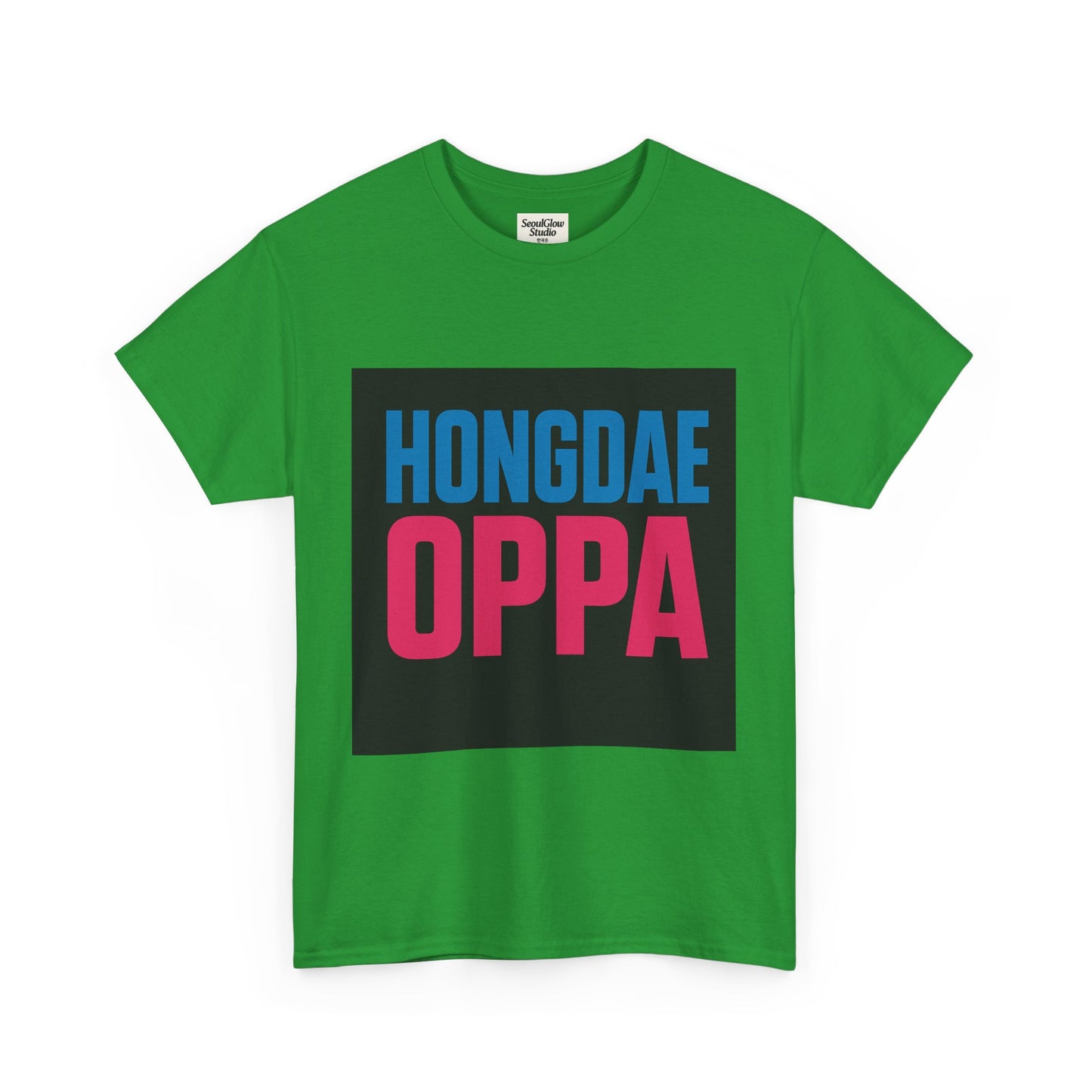 Hongdae Visit Must-Have Unisex Heavy Cotton Tee - Bold Graphic Shirt