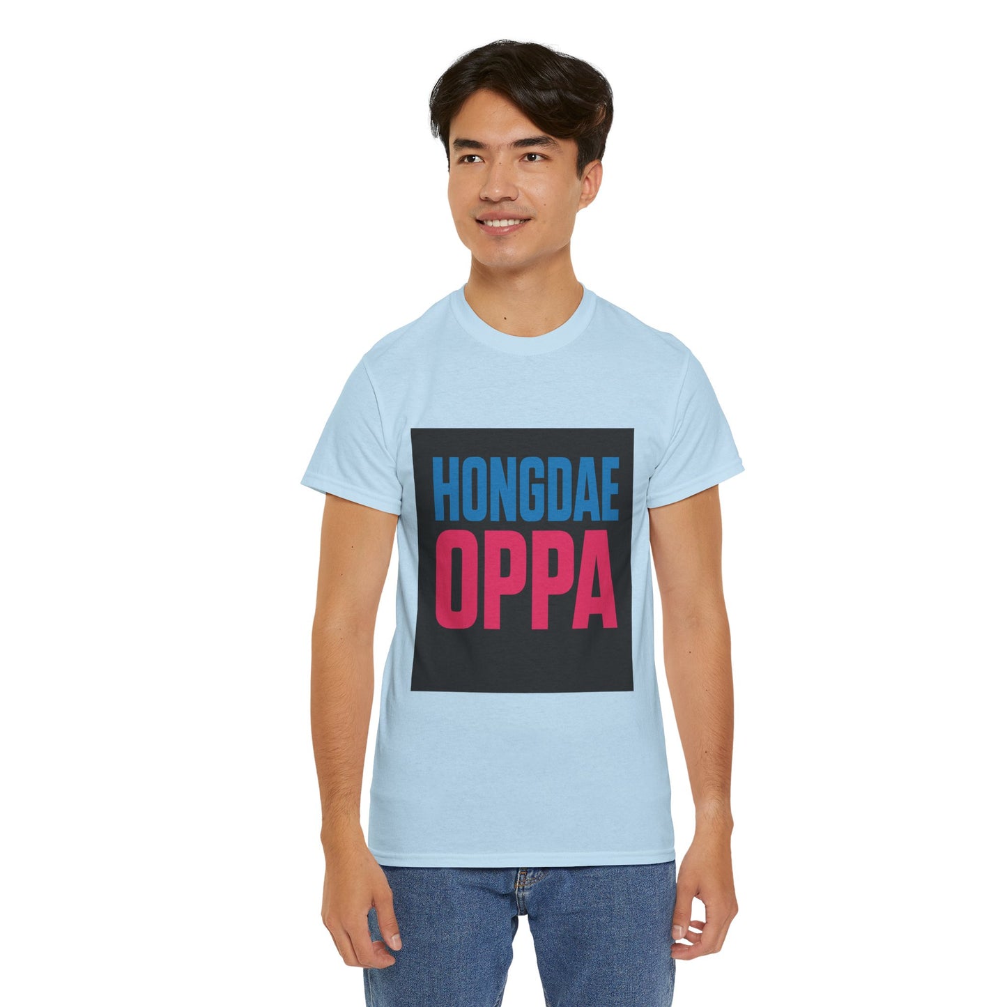 Hongdae Visit Must-Have Unisex Heavy Cotton Tee - Bold Graphic Shirt