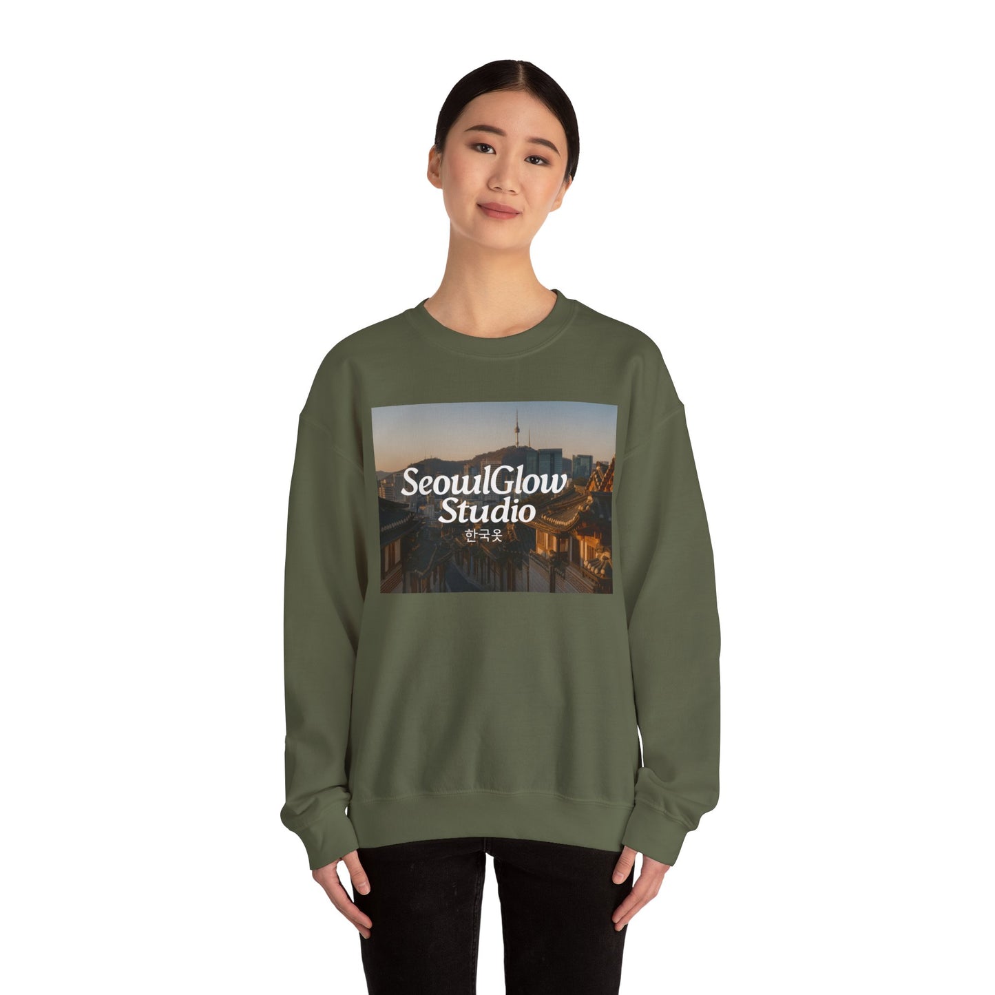 Seoul Hanok Village Unisex Sweatshirt
