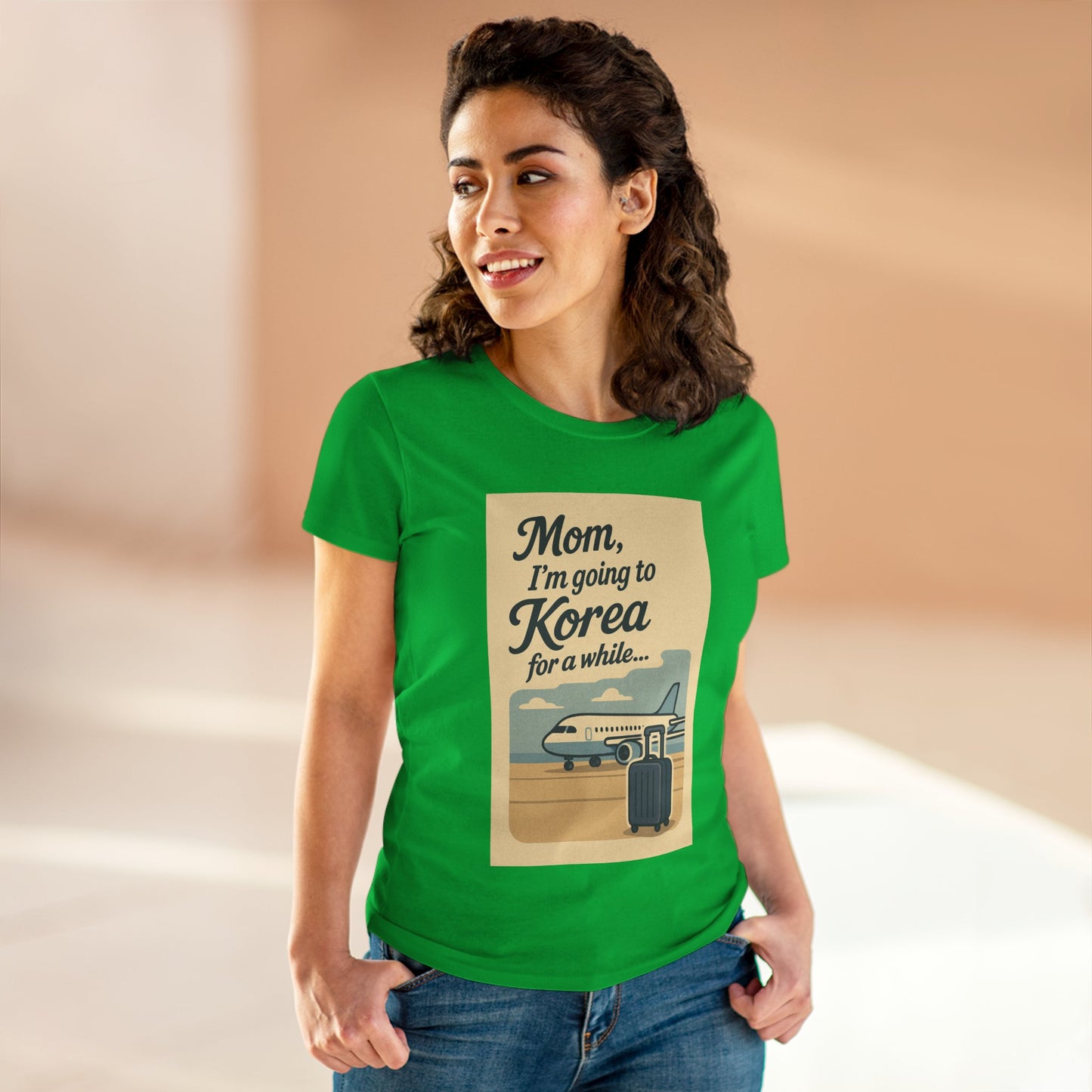 Mom I'm Going to Korea Travel Women's Tee