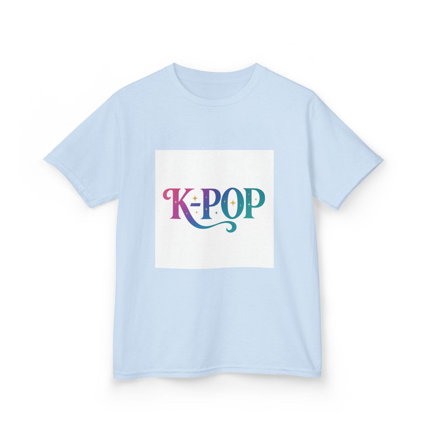 K-Pop Kids Cotton Tee, Perfect Gift for Young Fans, Birthday Present, Schoolwear, Casual Fashion, Music Lovers