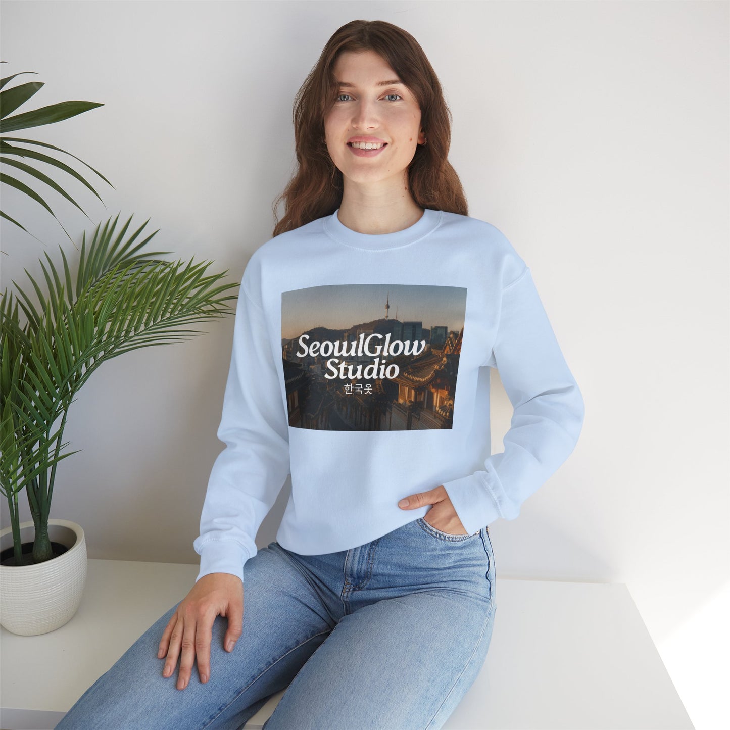 Seoul Hanok Village Unisex Sweatshirt
