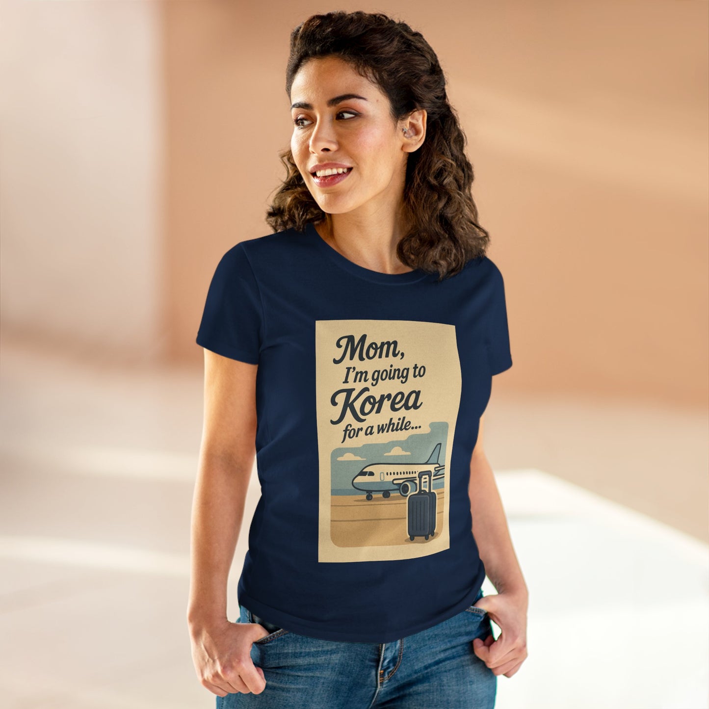 Mom I'm Going to Korea Travel Women's Tee
