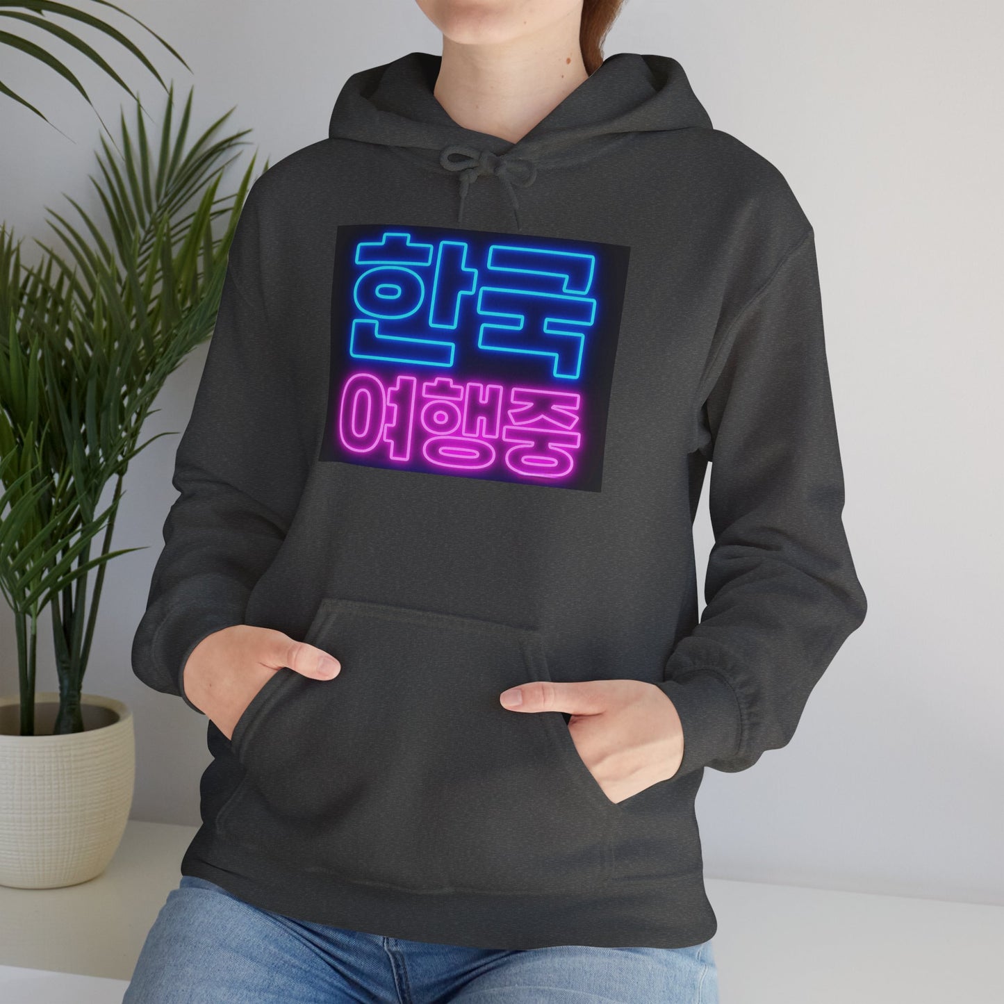 (US) Korea Trip Heavy Blend Hooded Sweatshirt