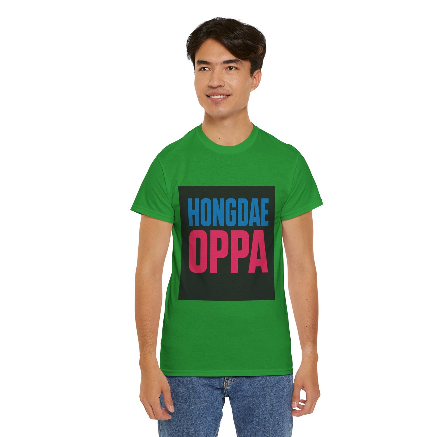Hongdae Visit Must-Have Unisex Heavy Cotton Tee - Bold Graphic Shirt