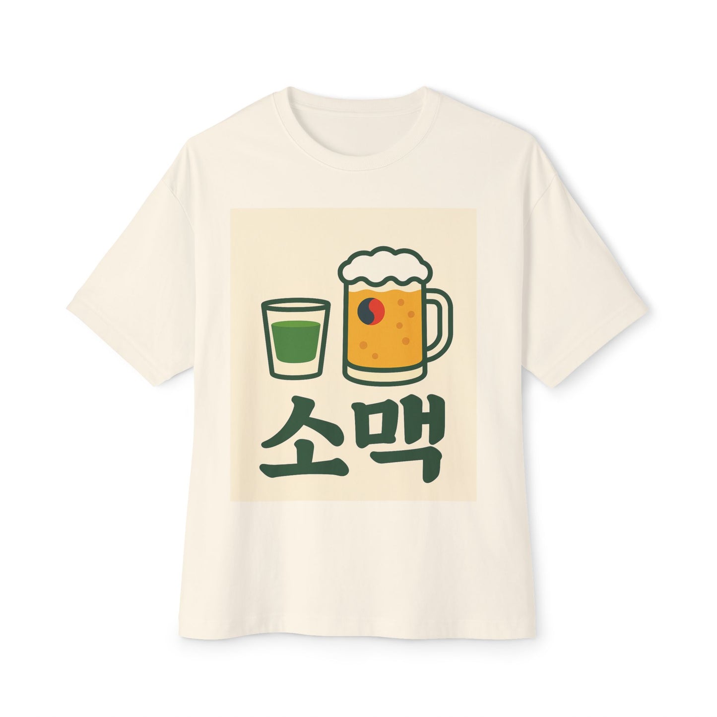 Korea Somac Tee - Oversized Summer Vibes