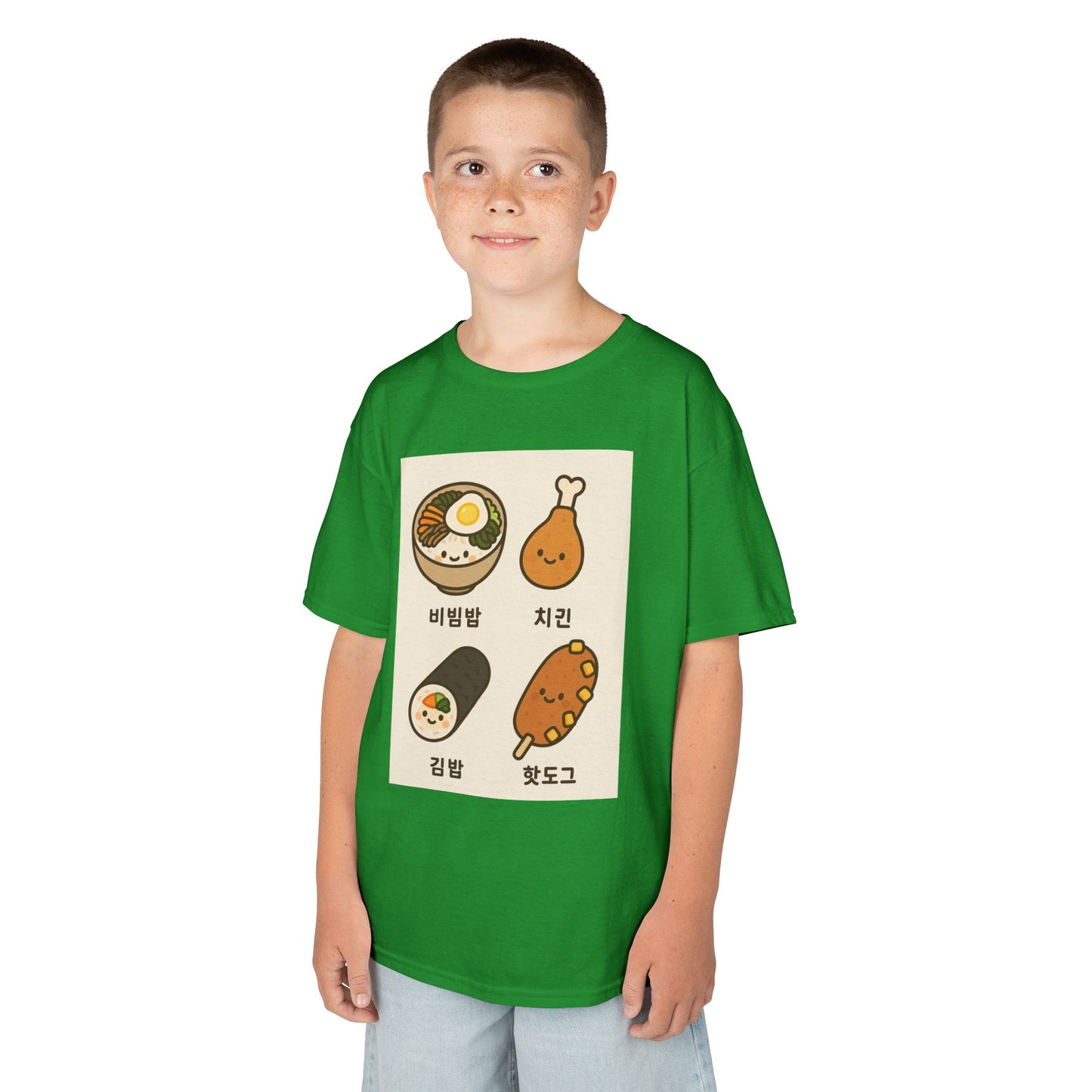 Cute Kimbap Kids T-Shirt, Fun Korean Food Tee, Gift for Kids, Sushi Lover Shirt, Casual Wear, Birthday Gift