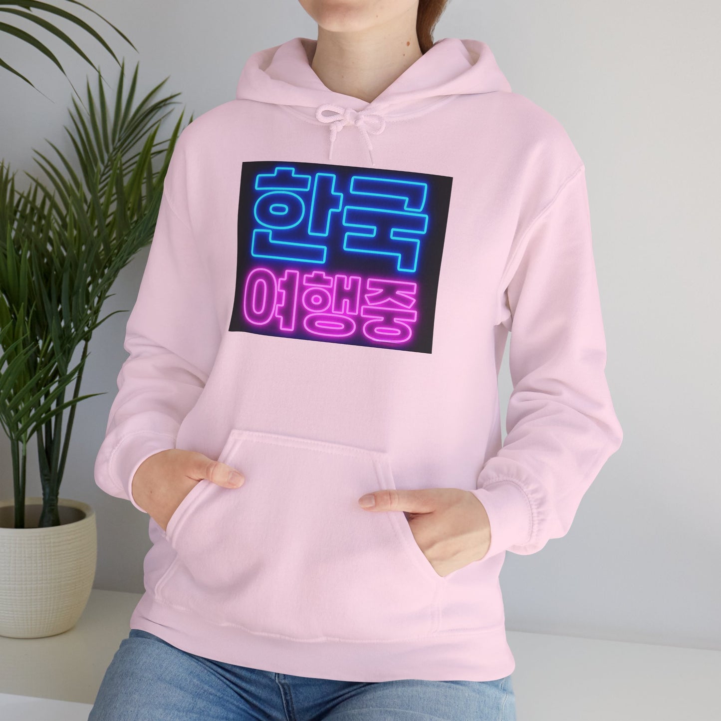 (US) Korea Trip Heavy Blend Hooded Sweatshirt