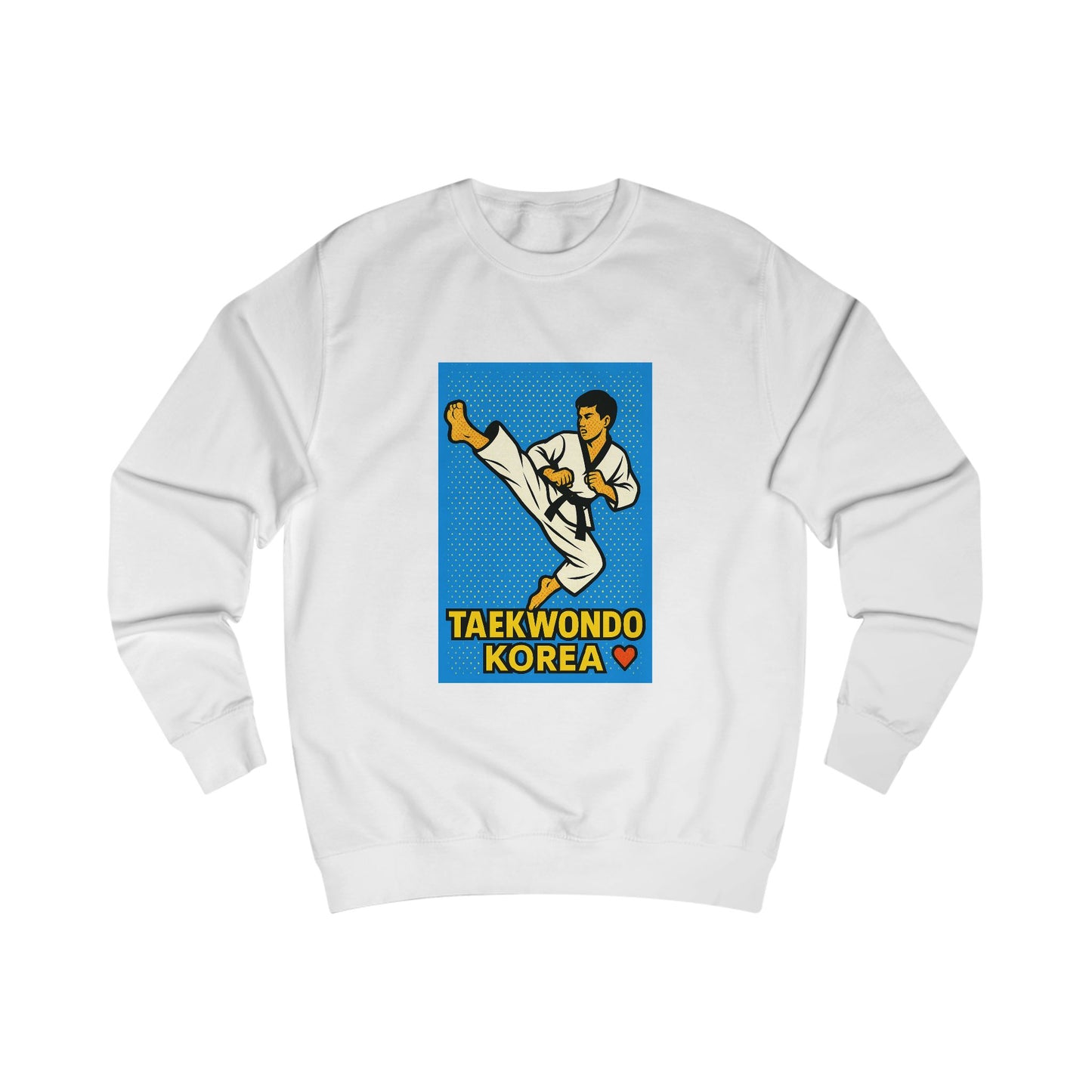 Taekwondo Lover Unisex Sweatshirt | Martial Arts Gift, Gym Wear, Korean Culture Apparel, Sporty Hoodie, Fitness Outfit