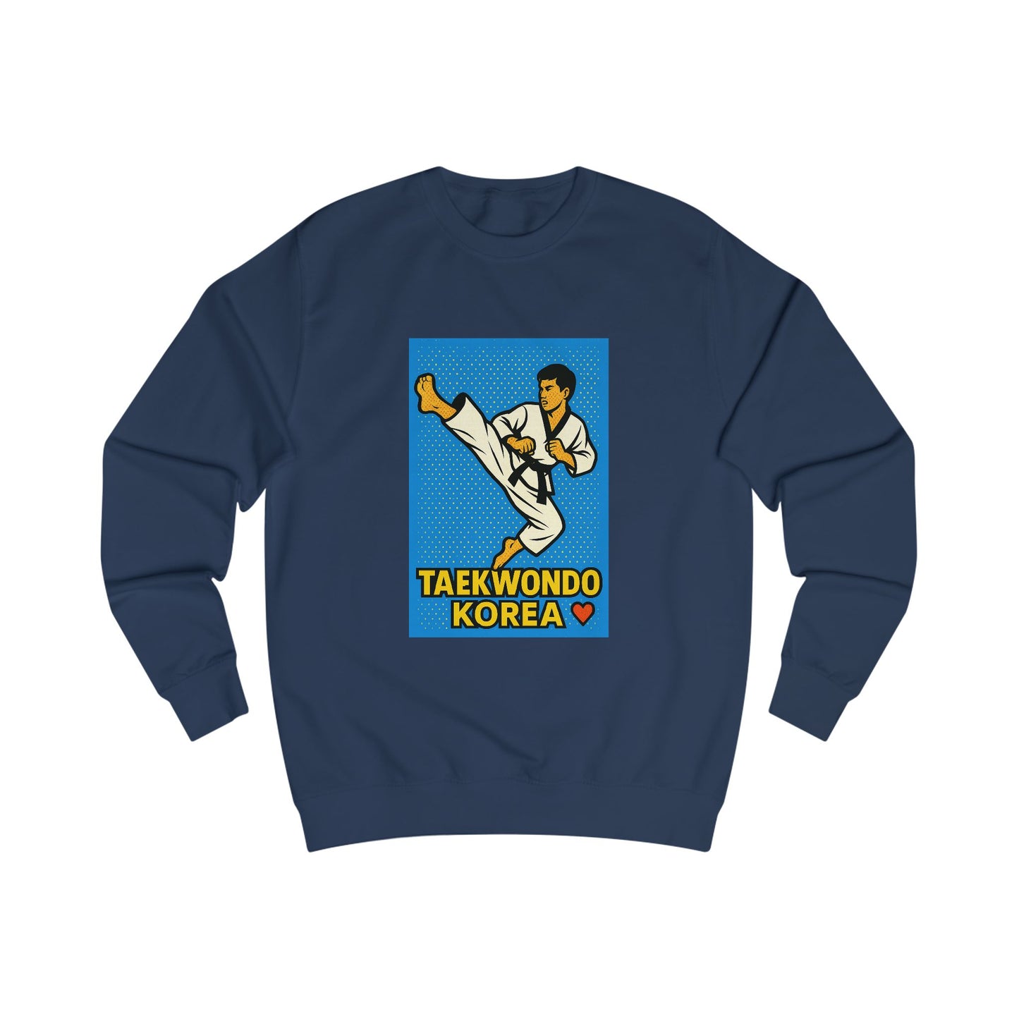Taekwondo Lover Unisex Sweatshirt | Martial Arts Gift, Gym Wear, Korean Culture Apparel, Sporty Hoodie, Fitness Outfit