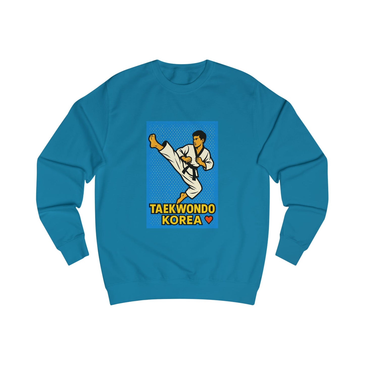 Taekwondo Lover Unisex Sweatshirt | Martial Arts Gift, Gym Wear, Korean Culture Apparel, Sporty Hoodie, Fitness Outfit