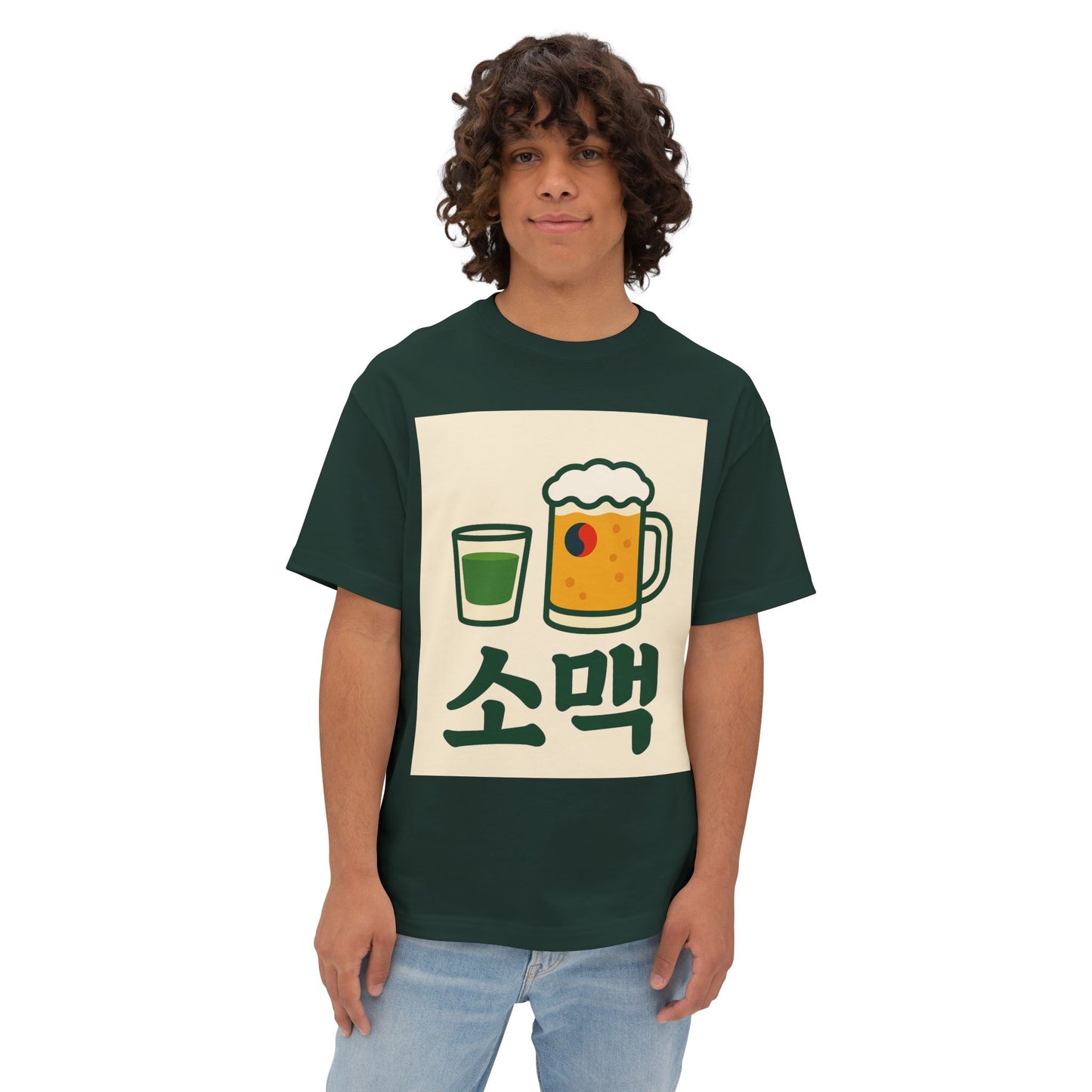 Korea Somac Tee - Oversized Summer Vibes