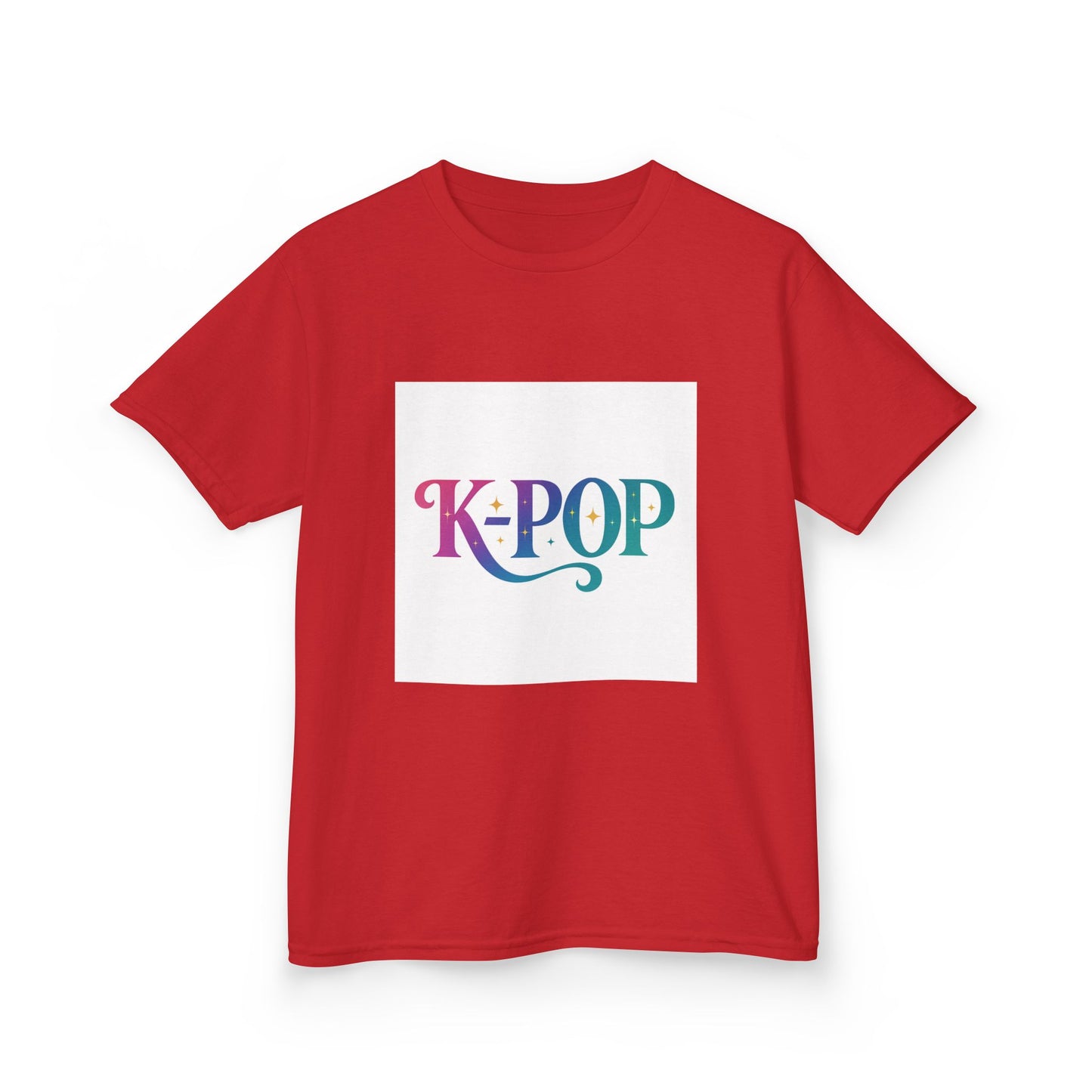 K-Pop Kids Cotton Tee, Perfect Gift for Young Fans, Birthday Present, Schoolwear, Casual Fashion, Music Lovers