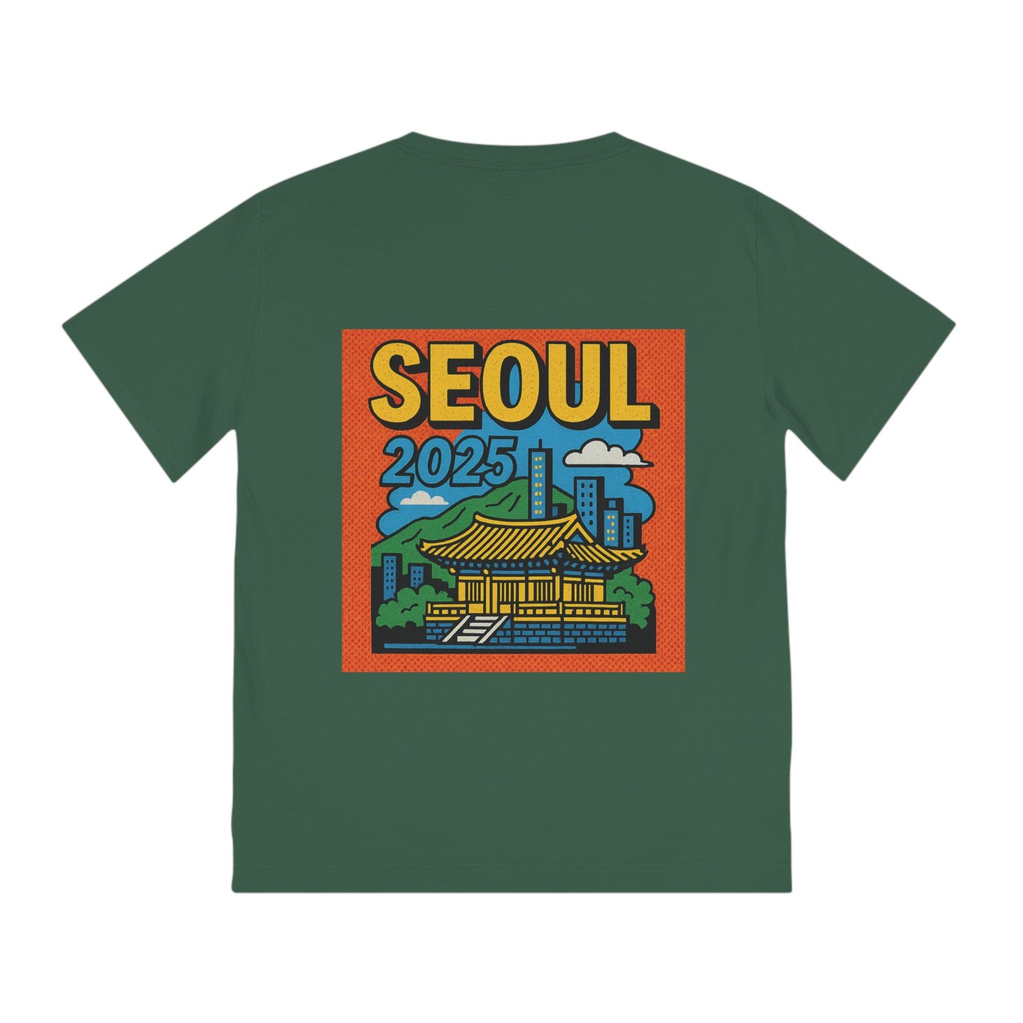 Retro Seoul 2025 Rocker T-Shirt, Unisex Graphic Tee, Music Festival Shirt, Travel Souvenir Tee, Vintage Style Clothing, Gift for Travelers
