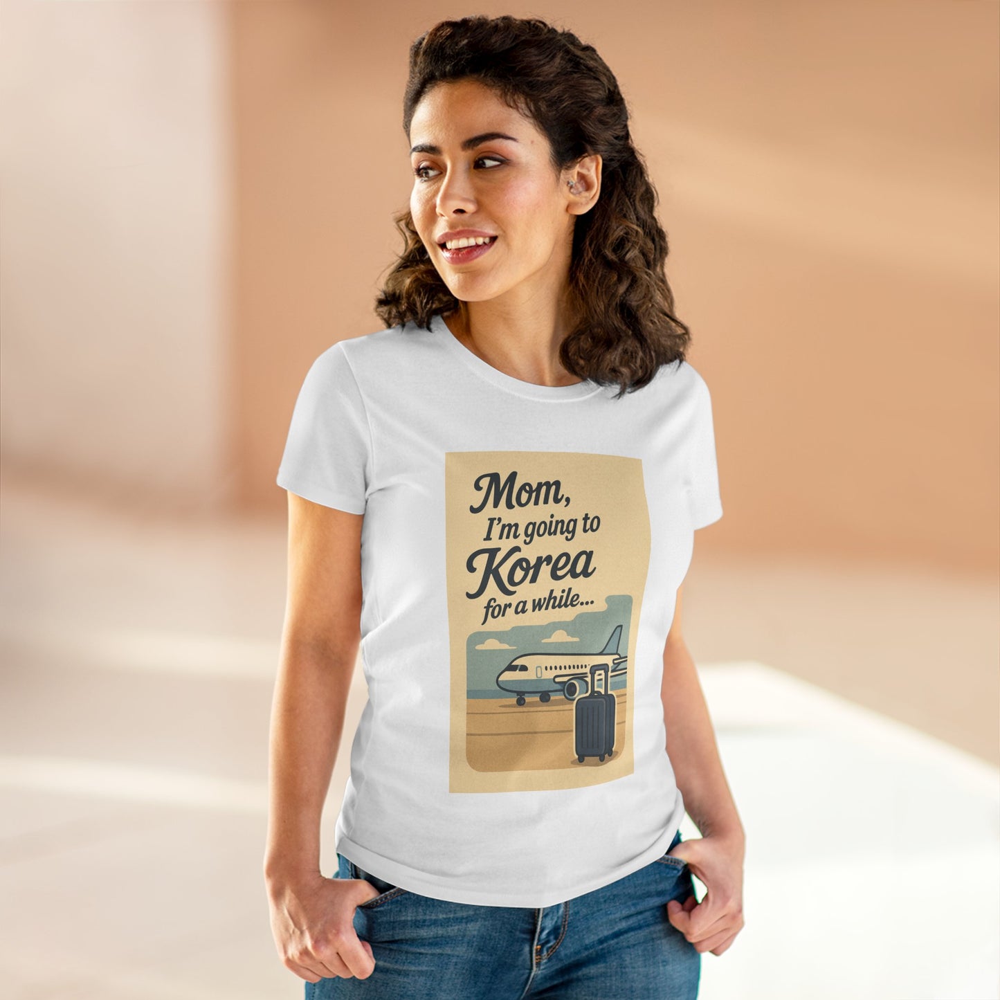 Mom I'm Going to Korea Travel Women's Tee