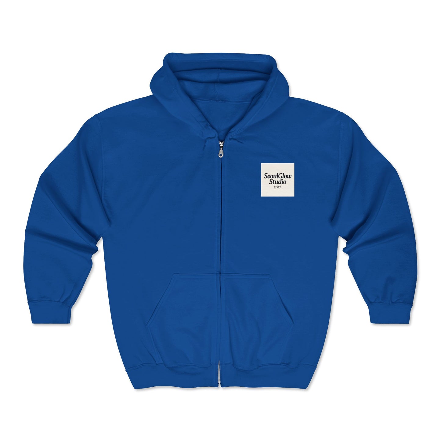 Seoul Cityscape Zip Hoodie, Cozy Urban Sweatshirt, Travel Souvenir Jacket, Unisex Gift, Cool Streetwear, City Lover Apparel