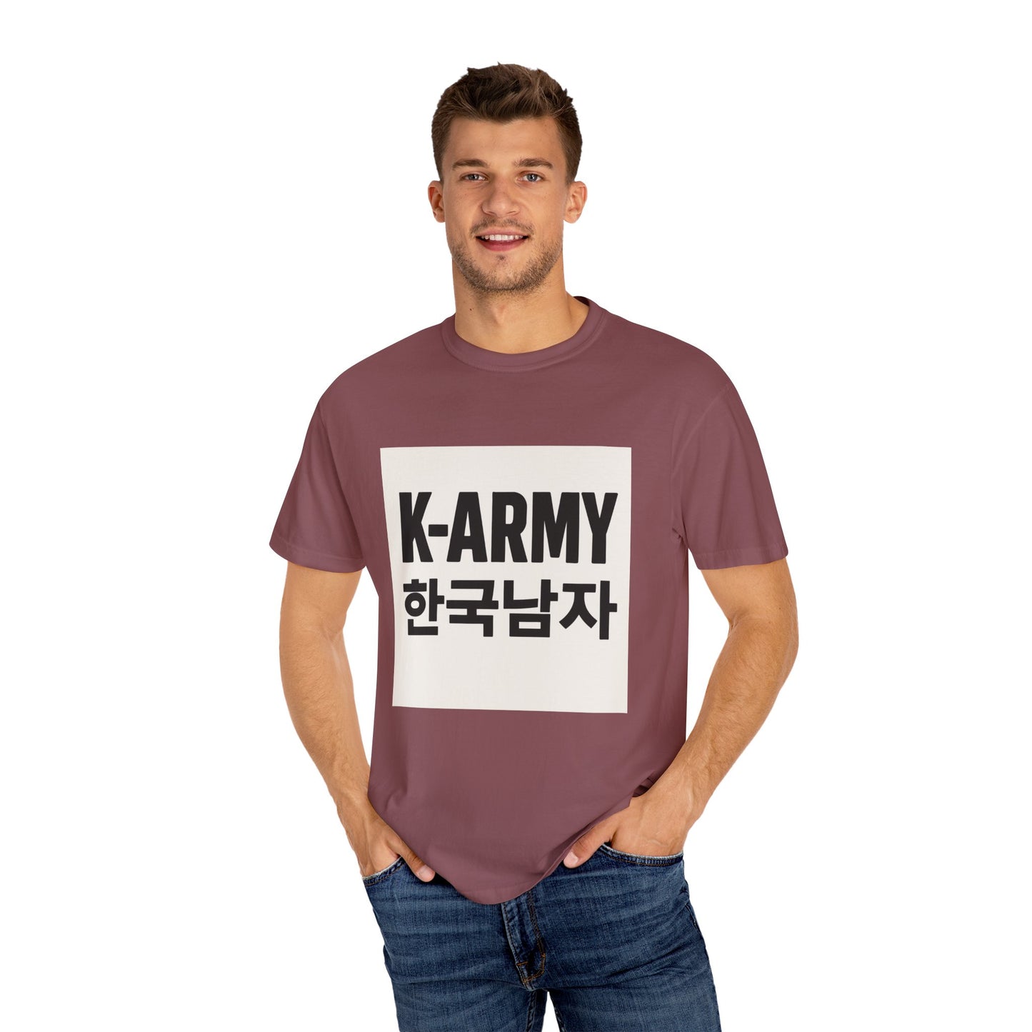 (US) K-ARMY Unisex Garment-Dyed T-Shirt