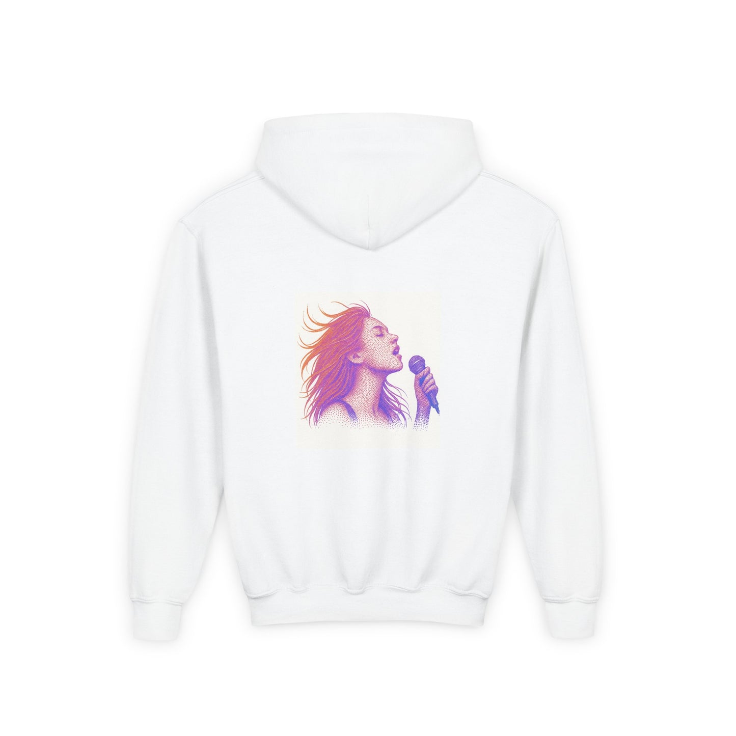 Golden K-Pop Youth Hoodie - Music Lover Gift