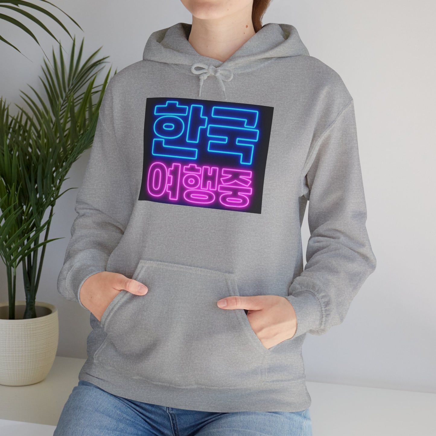 (US) Korea Trip Heavy Blend Hooded Sweatshirt