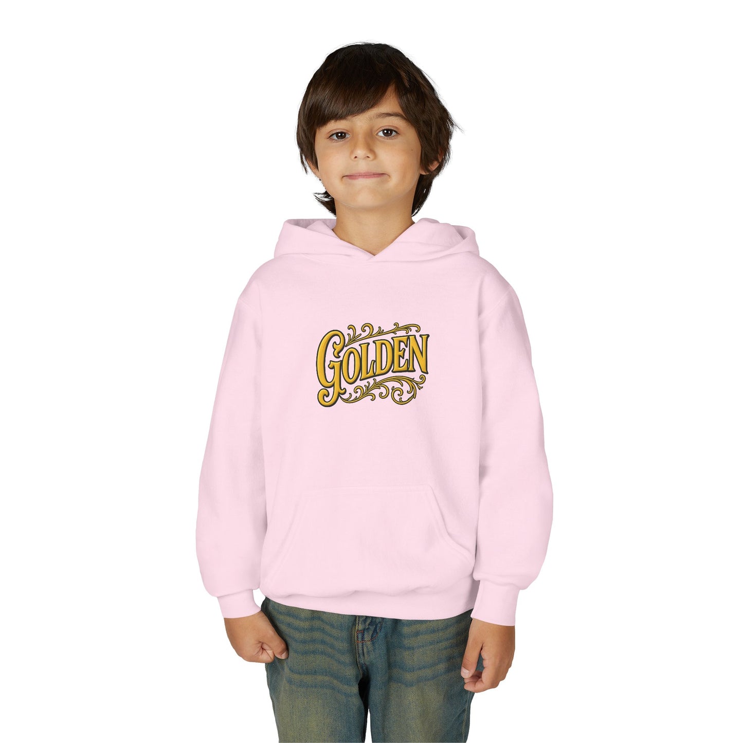 Golden K-Pop Youth Hoodie - Music Lover Gift