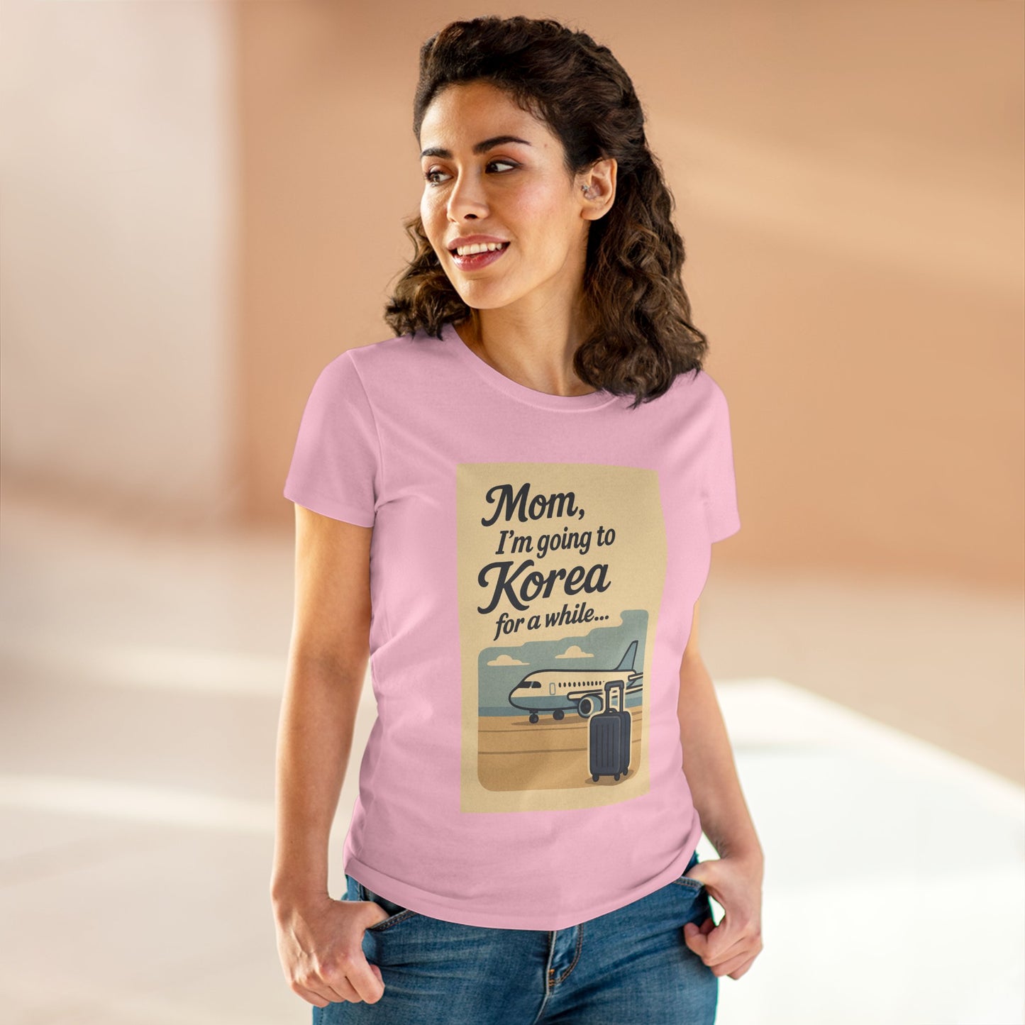 Mom I'm Going to Korea Travel Women's Tee