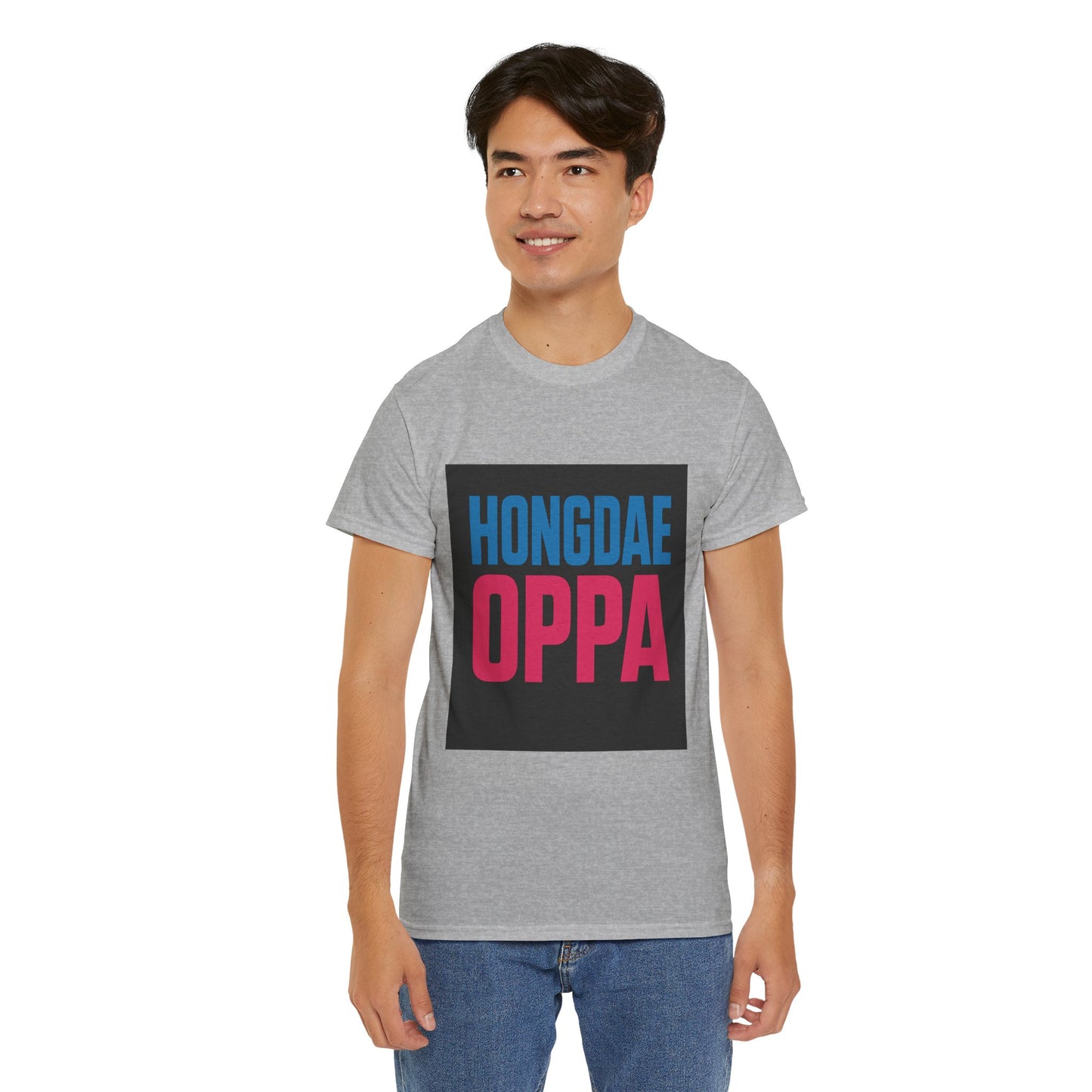 Hongdae Visit Must-Have Unisex Heavy Cotton Tee - Bold Graphic Shirt