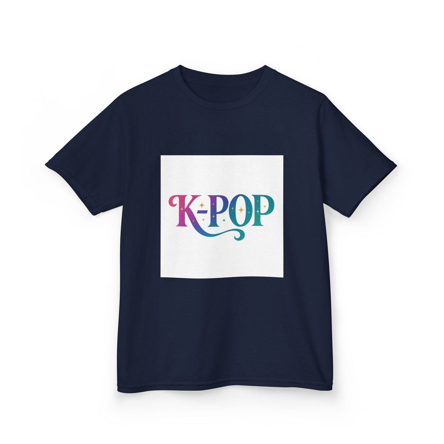 K-Pop Kids Cotton Tee, Perfect Gift for Young Fans, Birthday Present, Schoolwear, Casual Fashion, Music Lovers