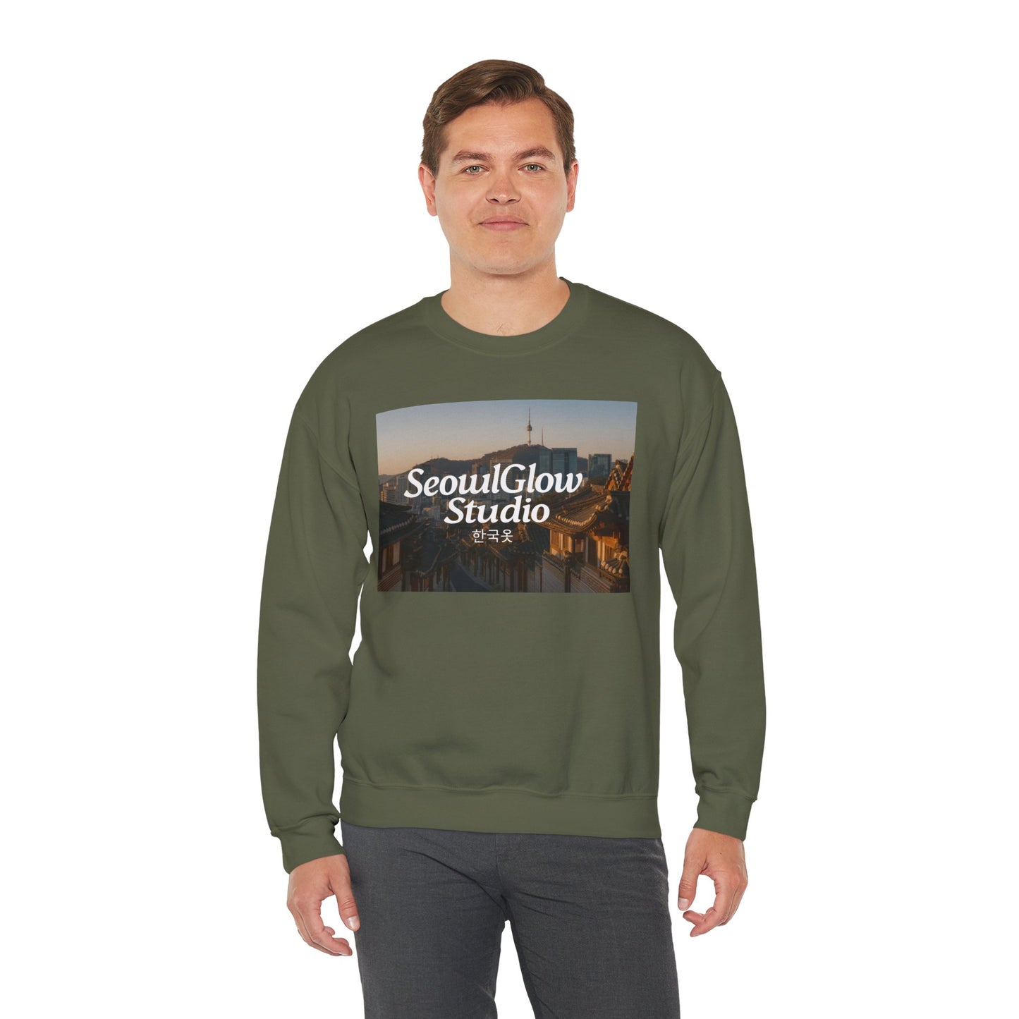 Seoul Hanok Village Unisex Sweatshirt