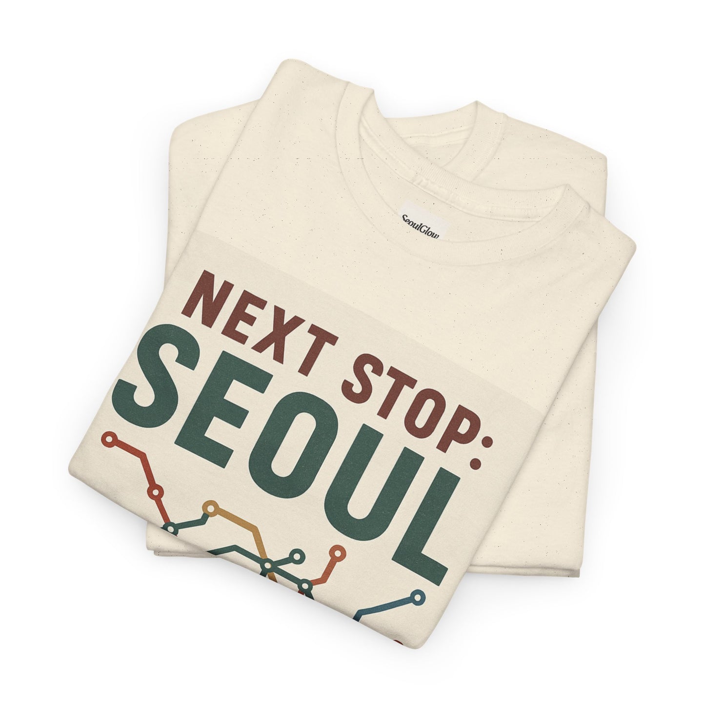 Seoul Metro Graphic Tee - Korean Travel Shirt