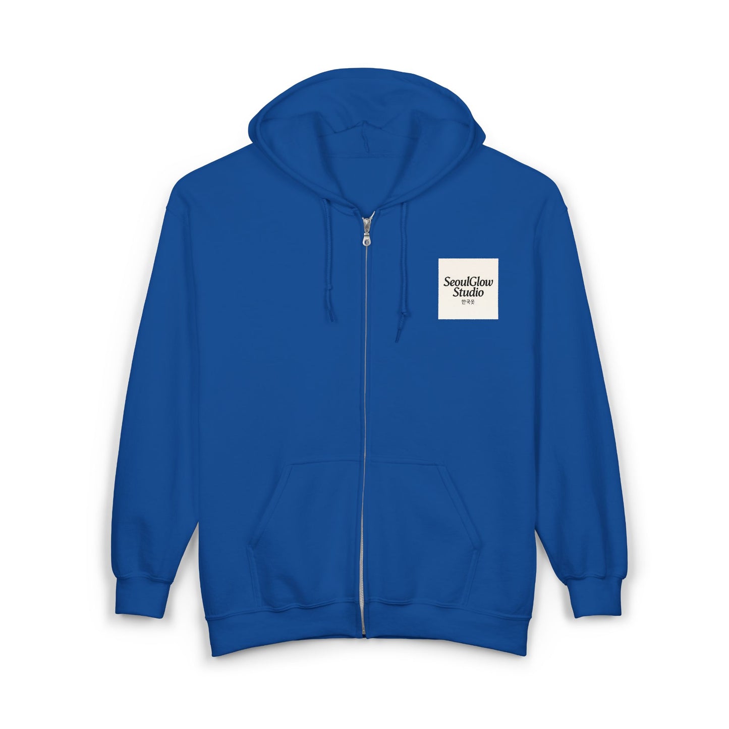 Seoul Cityscape Zip Hoodie, Cozy Urban Sweatshirt, Travel Souvenir Jacket, Unisex Gift, Cool Streetwear, City Lover Apparel